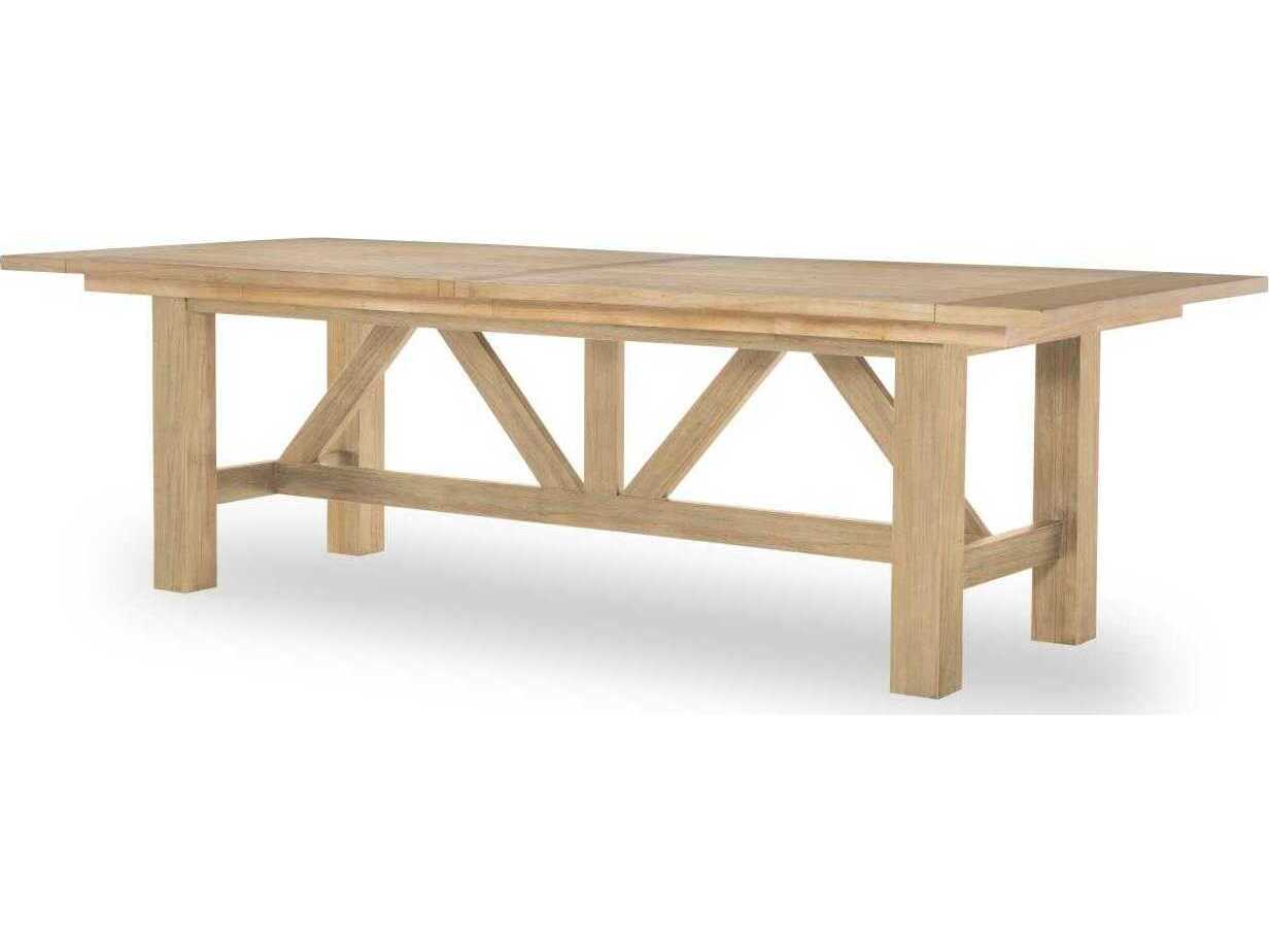 Legacy Classic Xxxs And Ooos Rectangular Wood Amber Dining Table