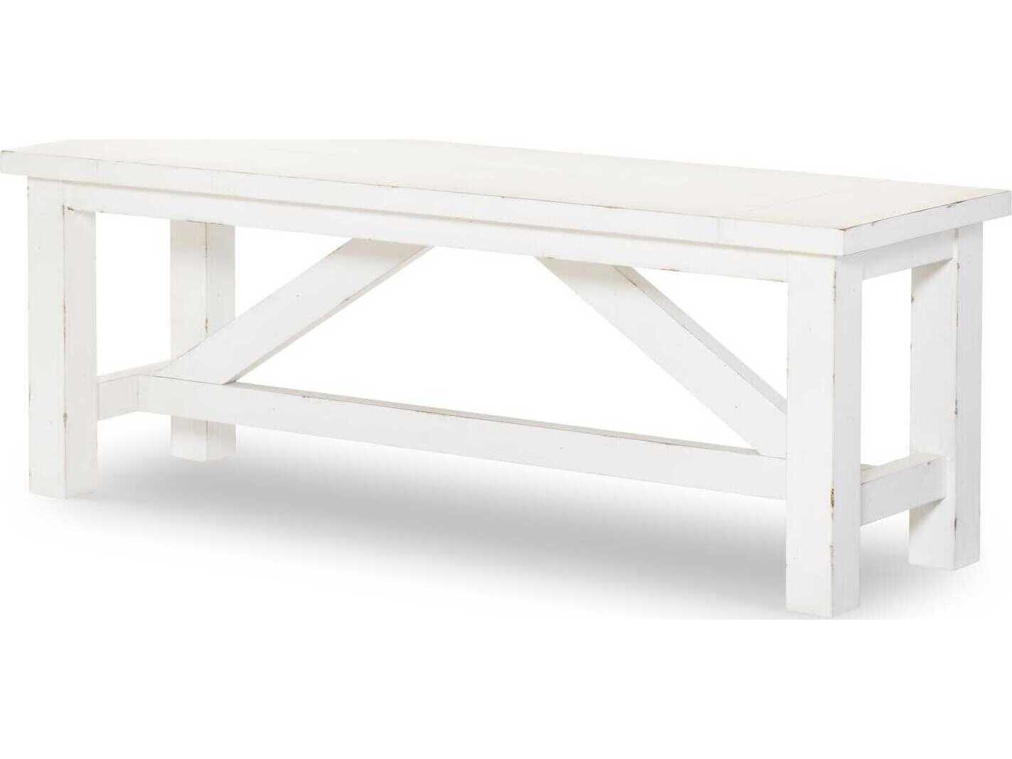 Legacy Classic Xxxs And Ooos Cotton White Accent Bench