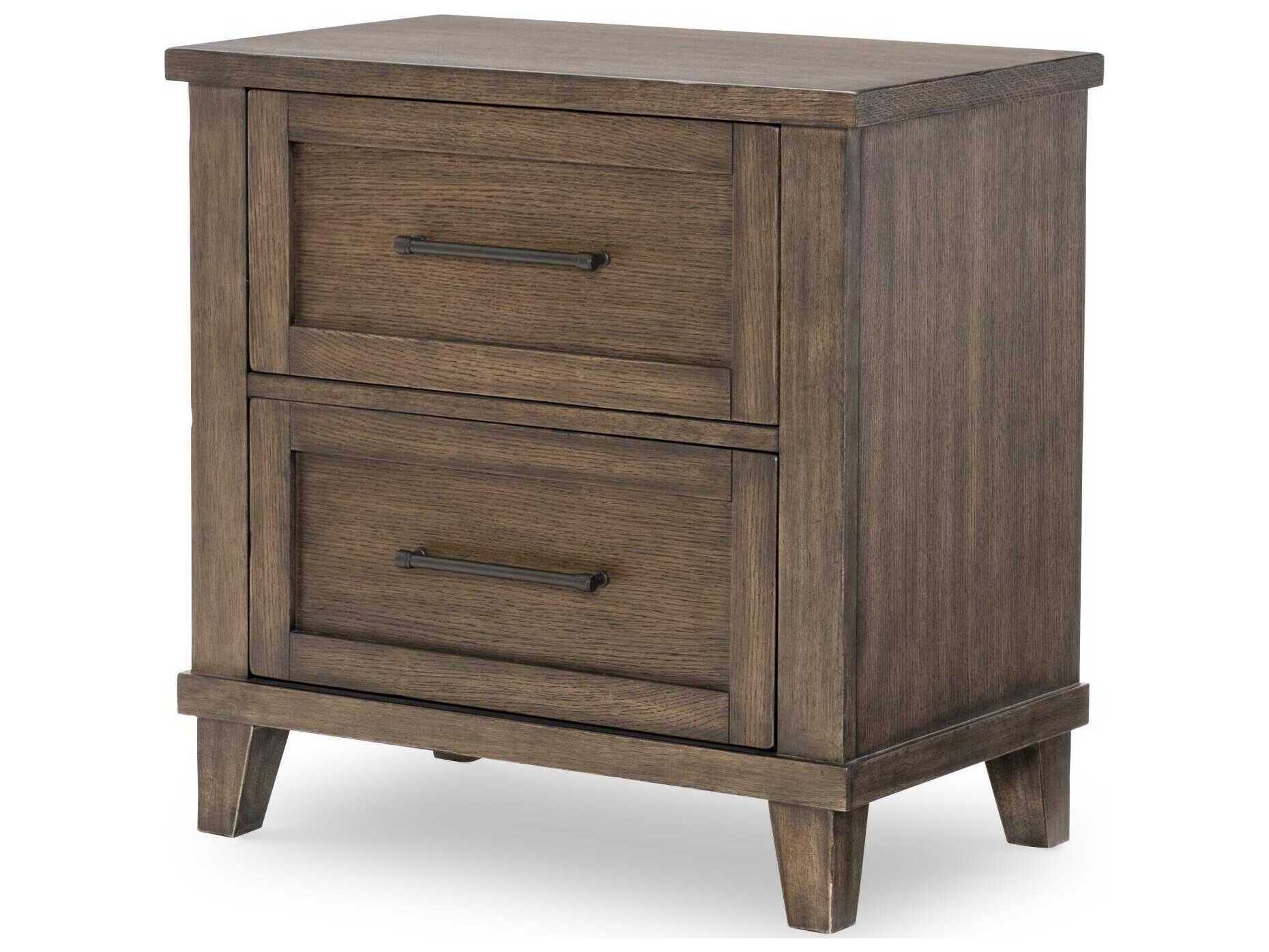 Legacy Classic Xxxs And Ooos 2-Drawers Brown Hardwood Nightstand