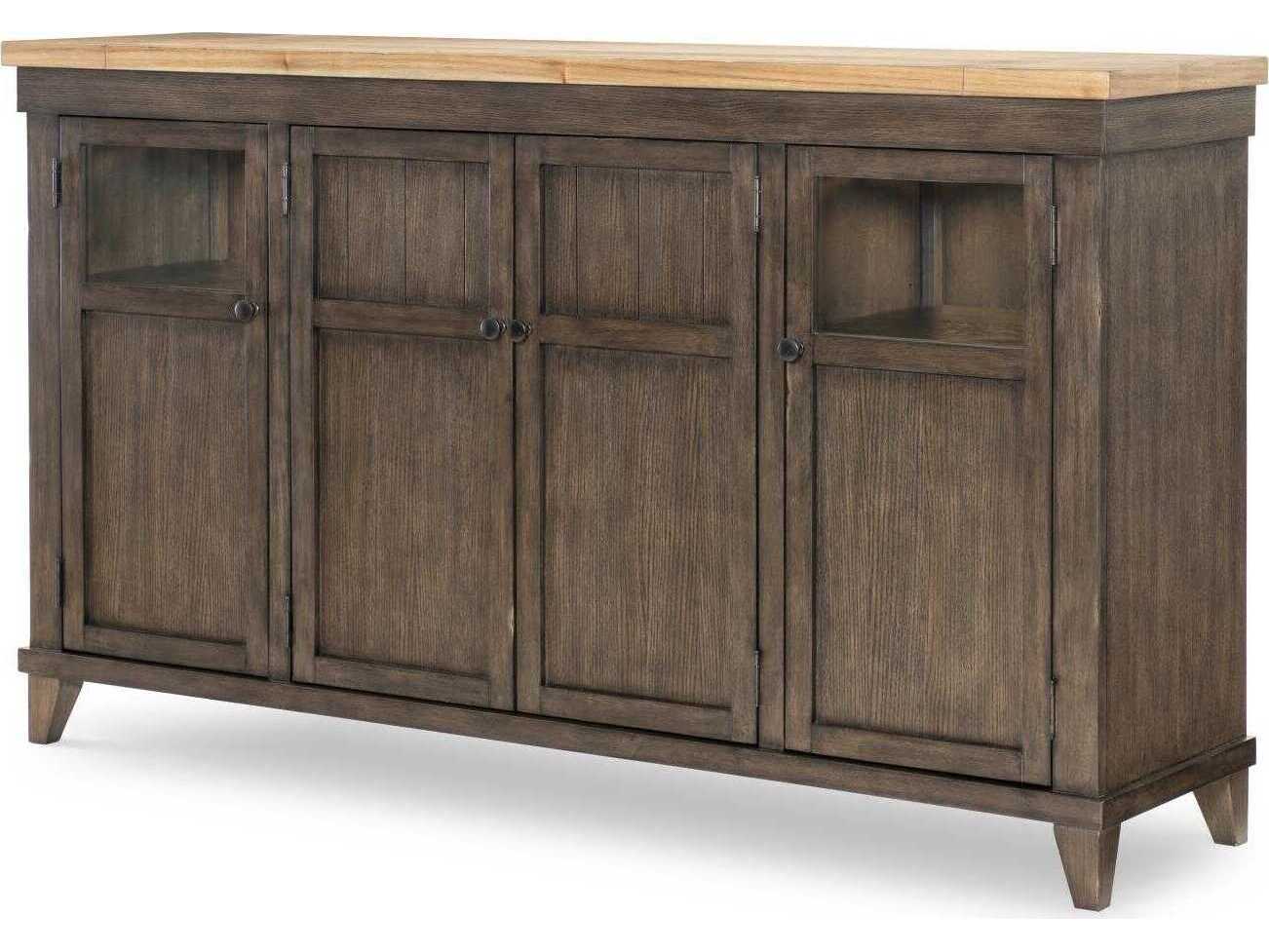 Legacy Classic Xxxs And Ooos 72" Hardwood Amber Cocoa Sideboard