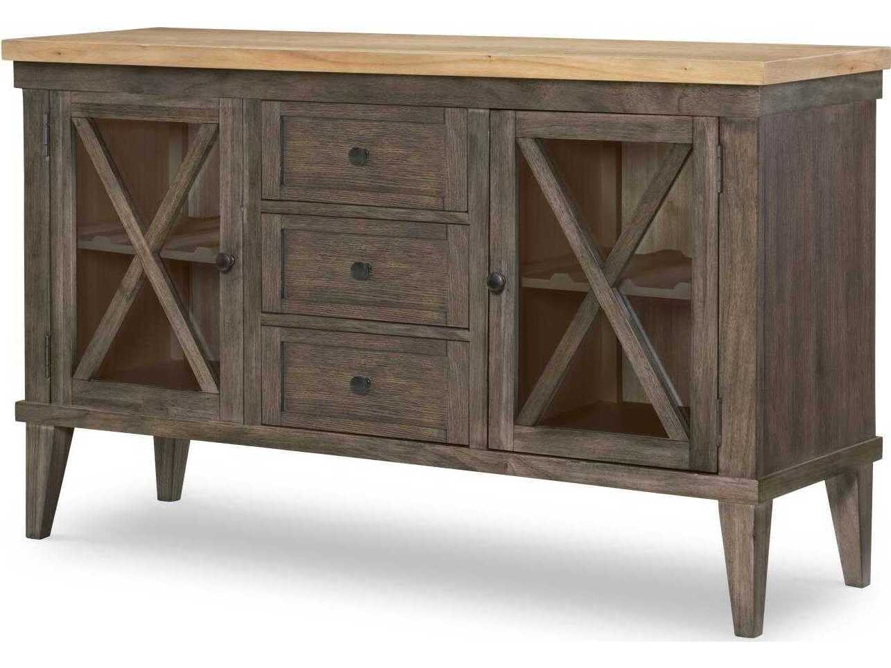 Legacy Classic Xxxs And Ooos 60" Hardwood Amber Cocoa Sideboard