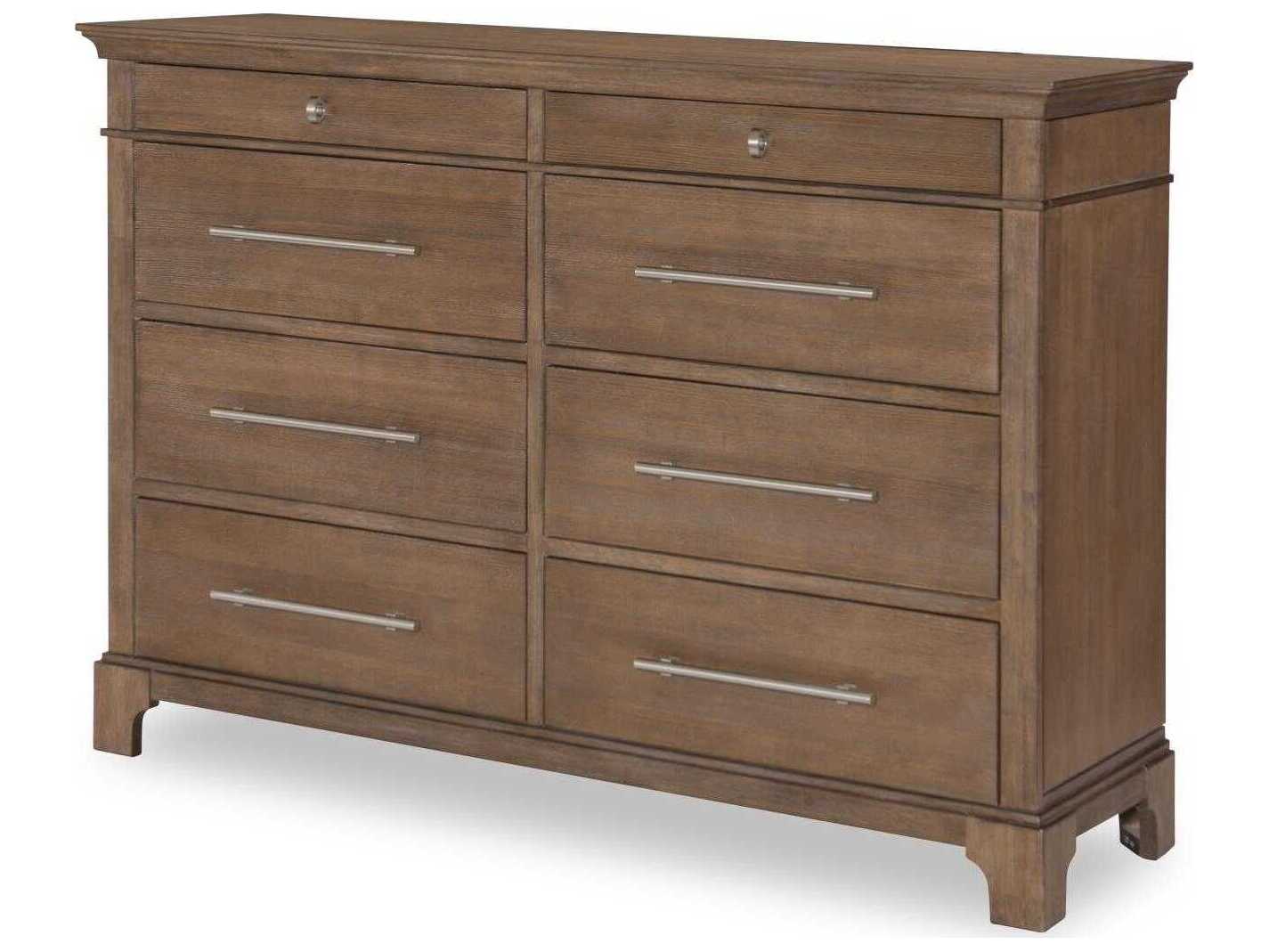 Legacy Classic Harmony Brown Hardwood Double Dresser