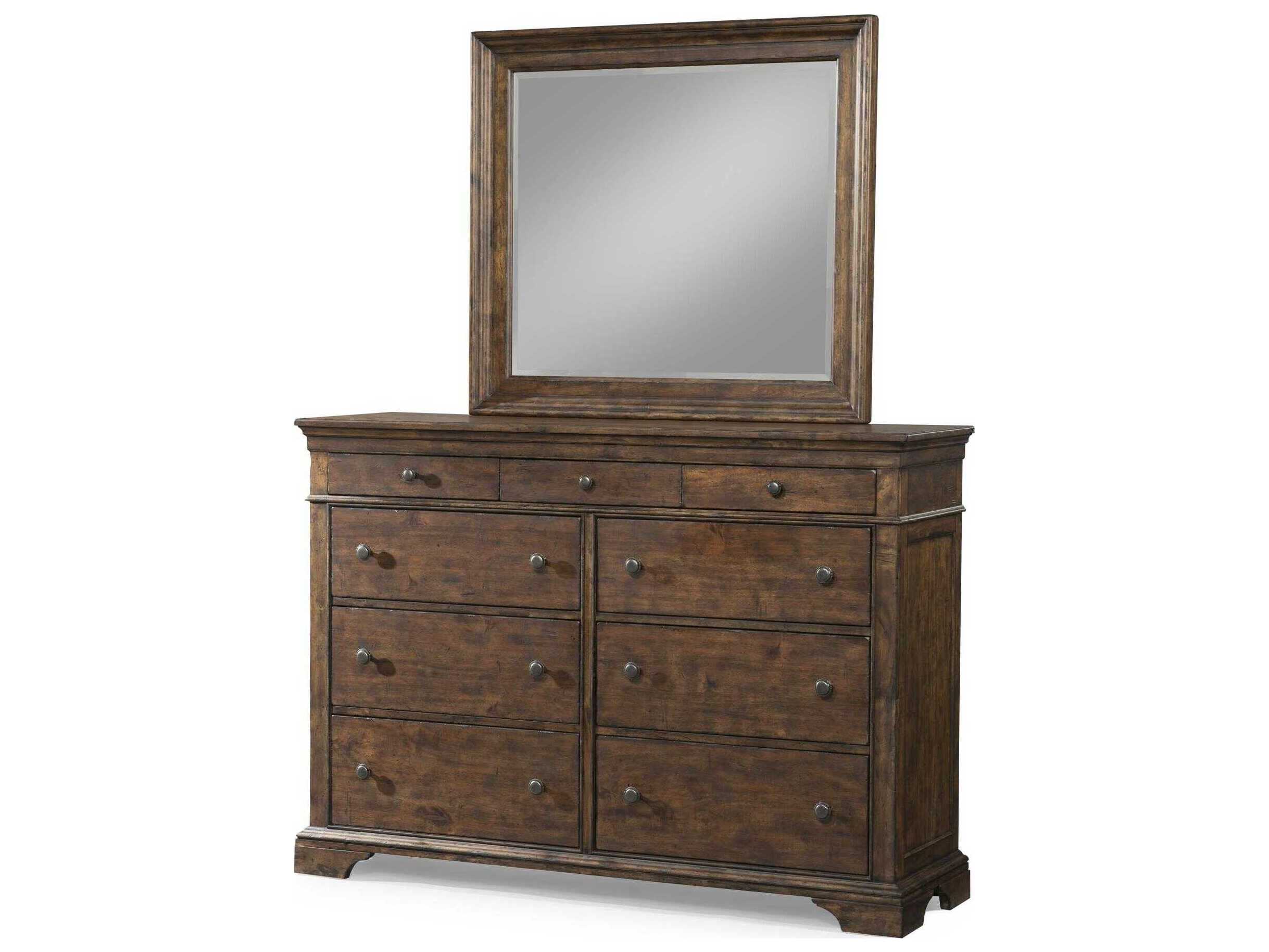 Legacy Classic Trisha Yearwood Home Brown Acacia Wood Double Dresser