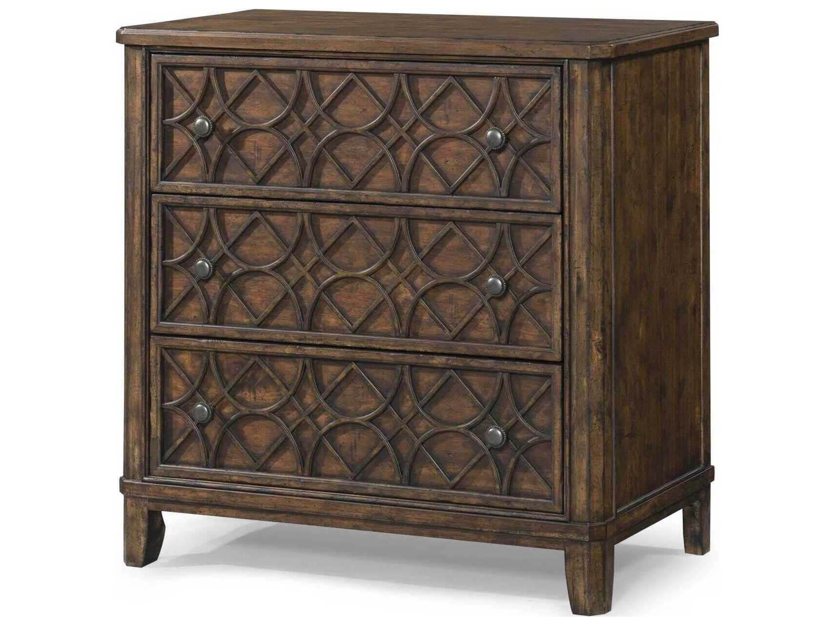 Legacy Classic Trisha Yearwood Home Coffee Brown Acacia Wood Accent Chest