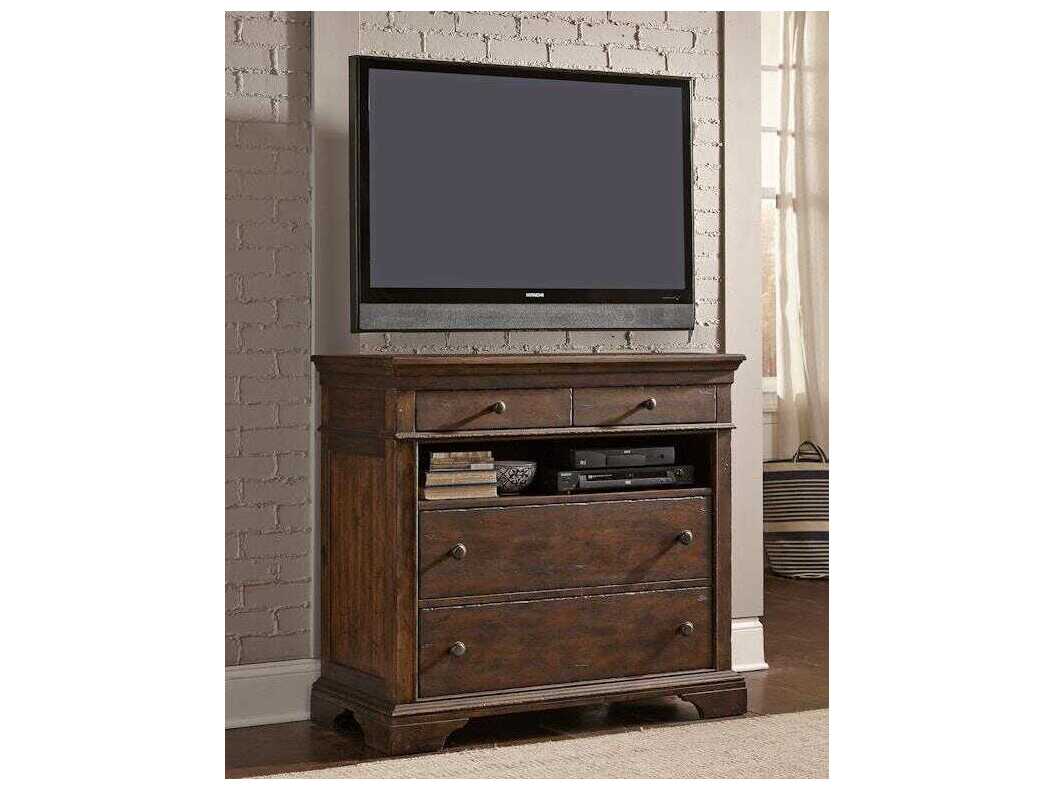 Legacy Classic Trisha Yearwood Home 42" Acacia Wood Coffee Media Console