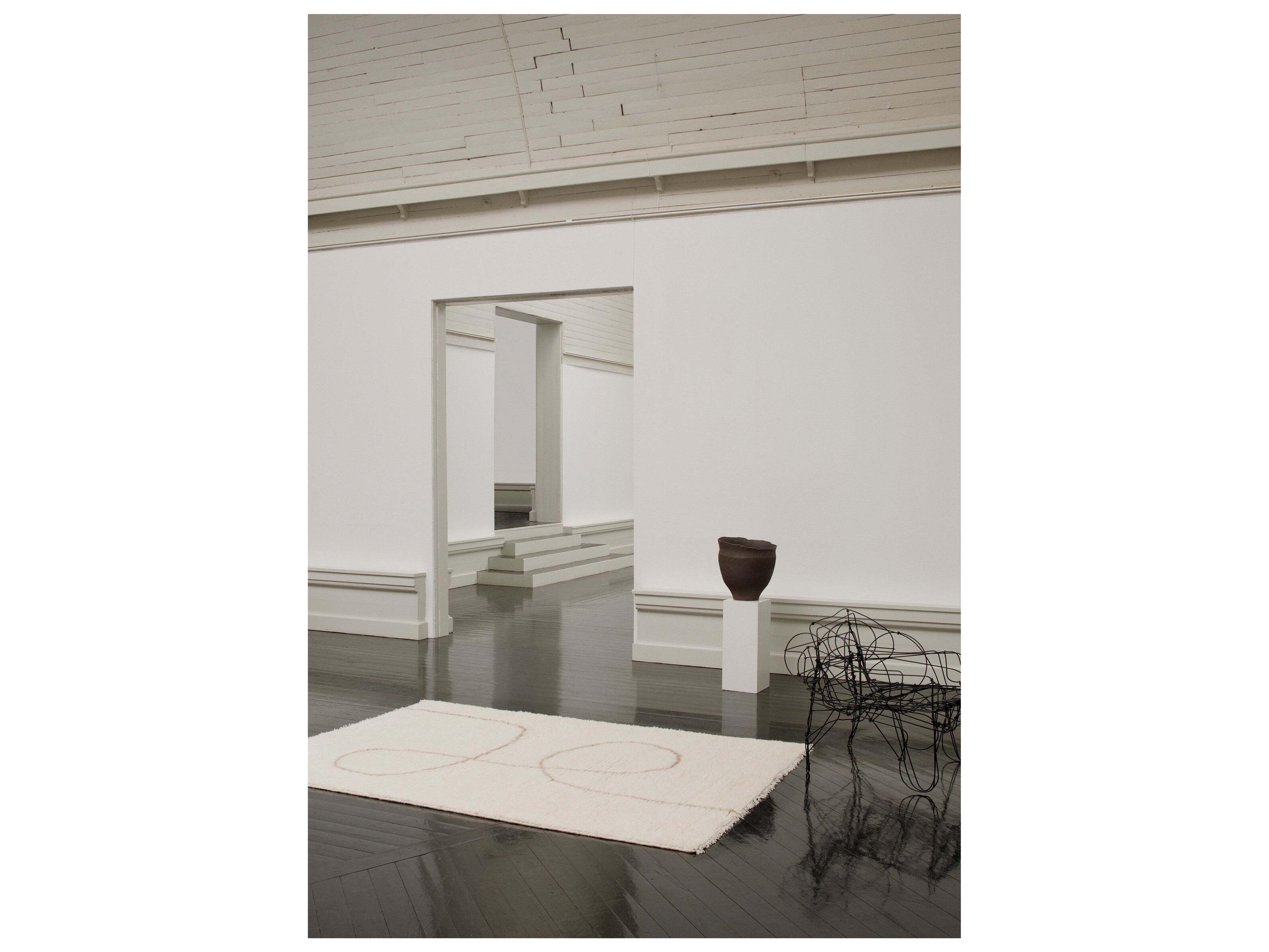 Linie Design Abstract Camel Area Rug