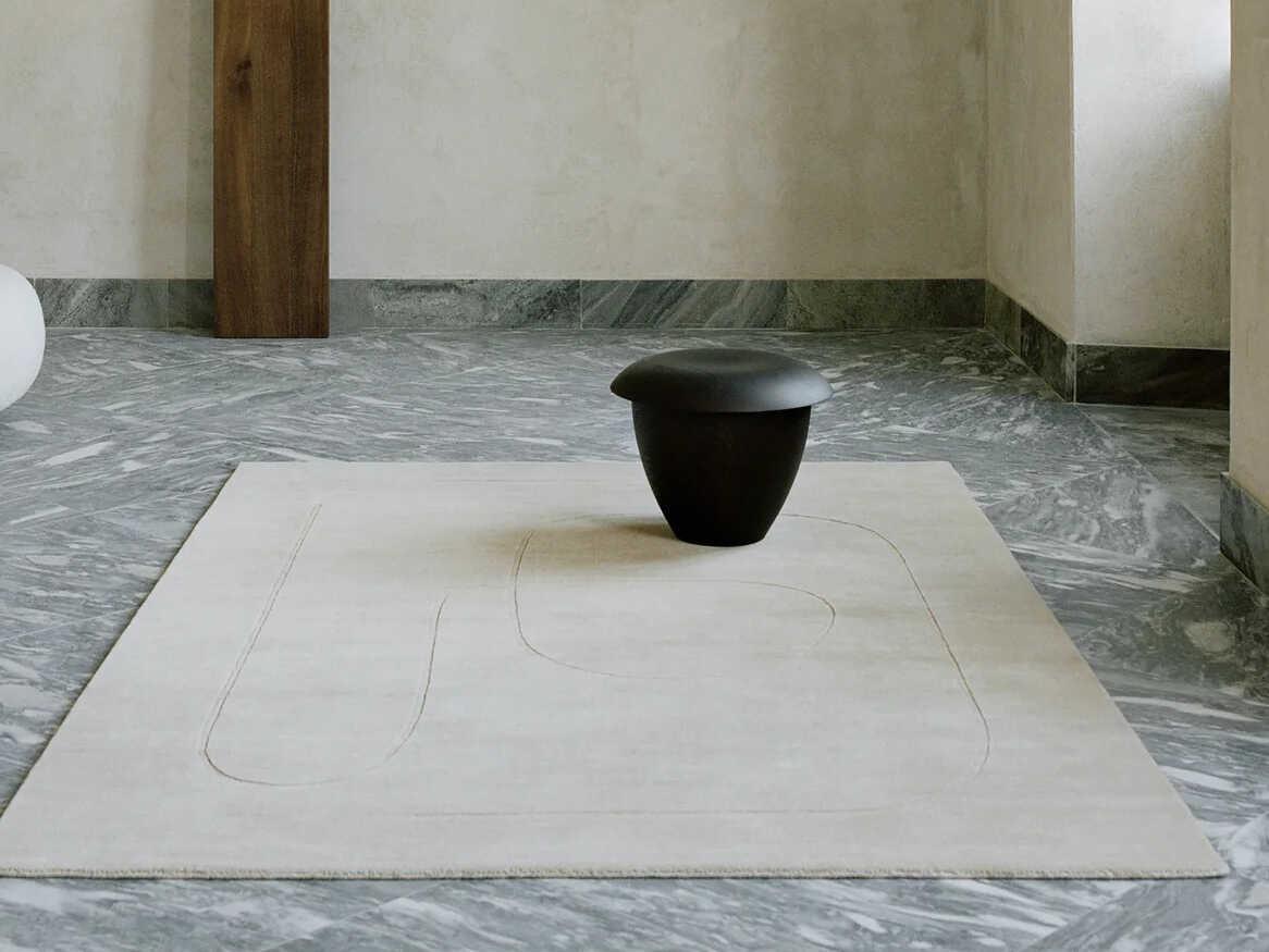 Linie Design Cursive Expanse Geometric Area Rug