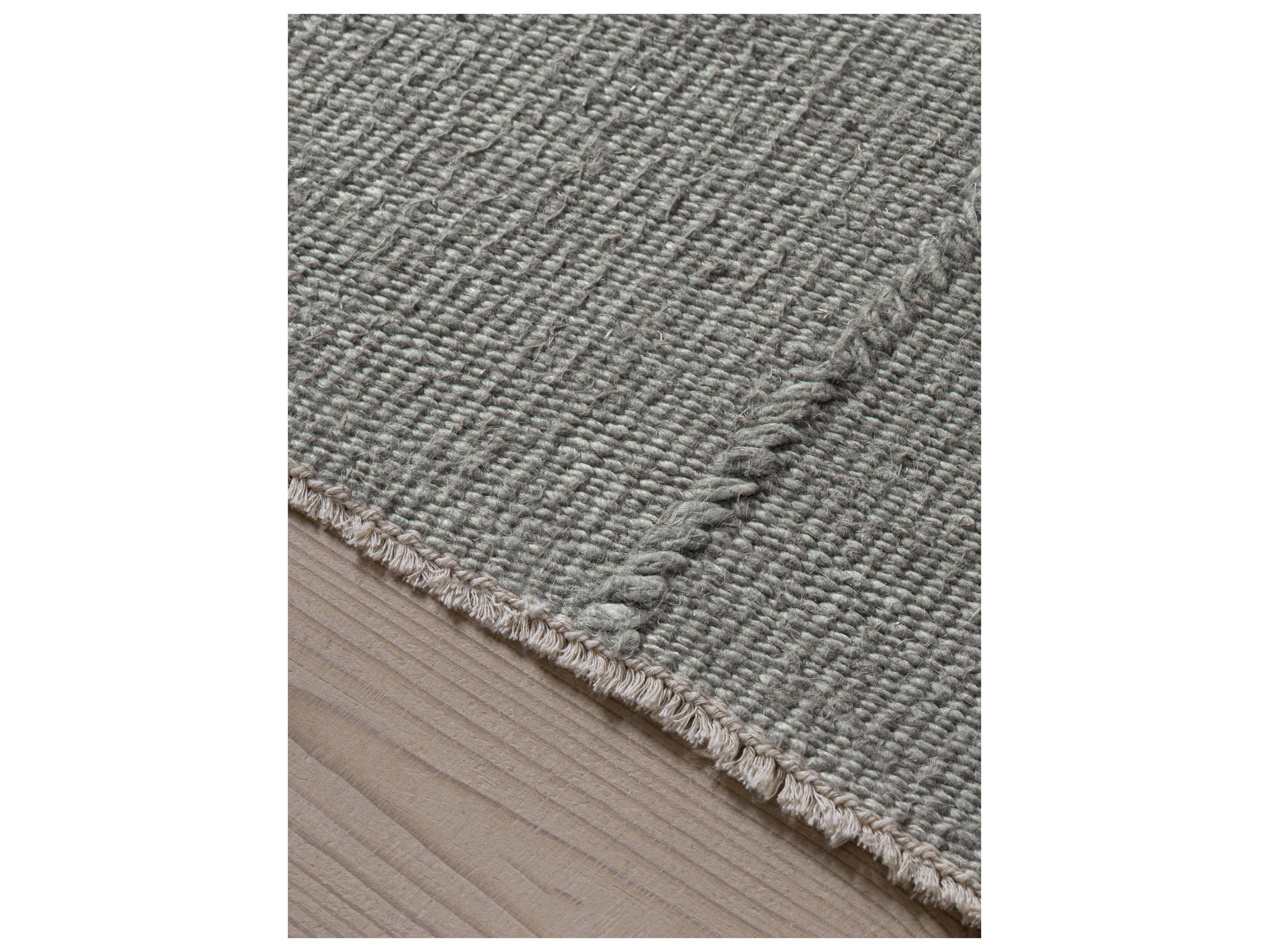 Linie Design Abstract Mint-Grey Area Rug