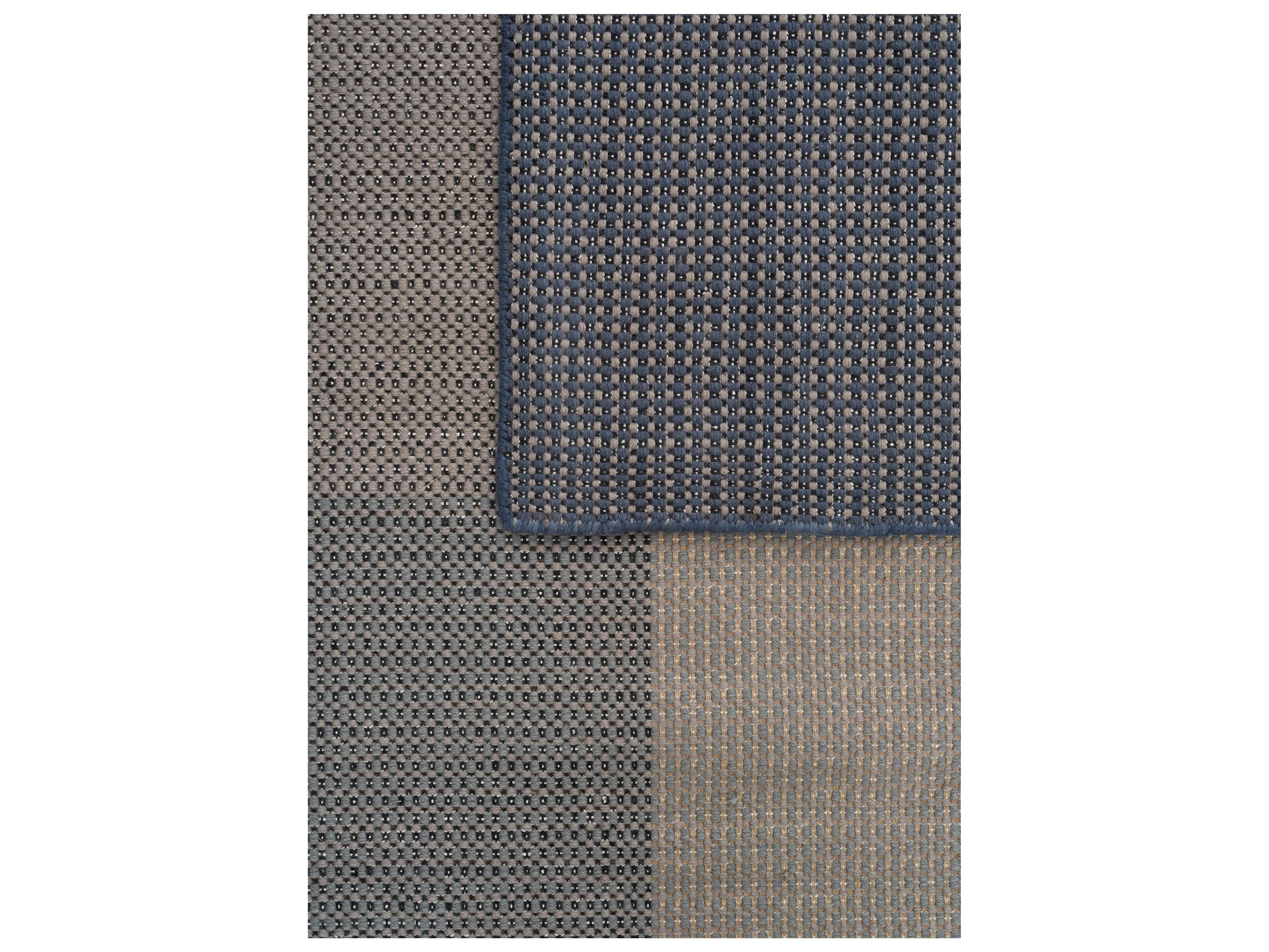 Linie Design Geometric Petrol Area Rug