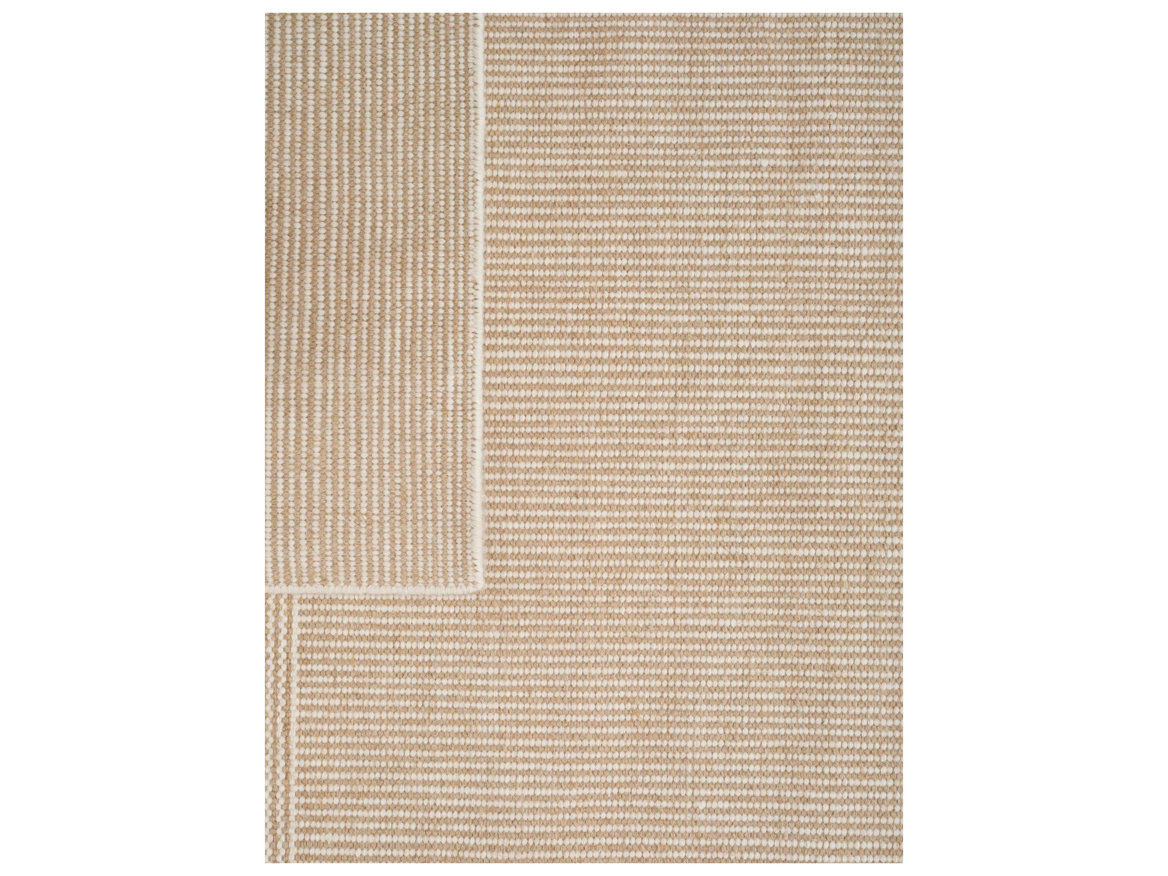 Linie Design Geometric White Area Rug