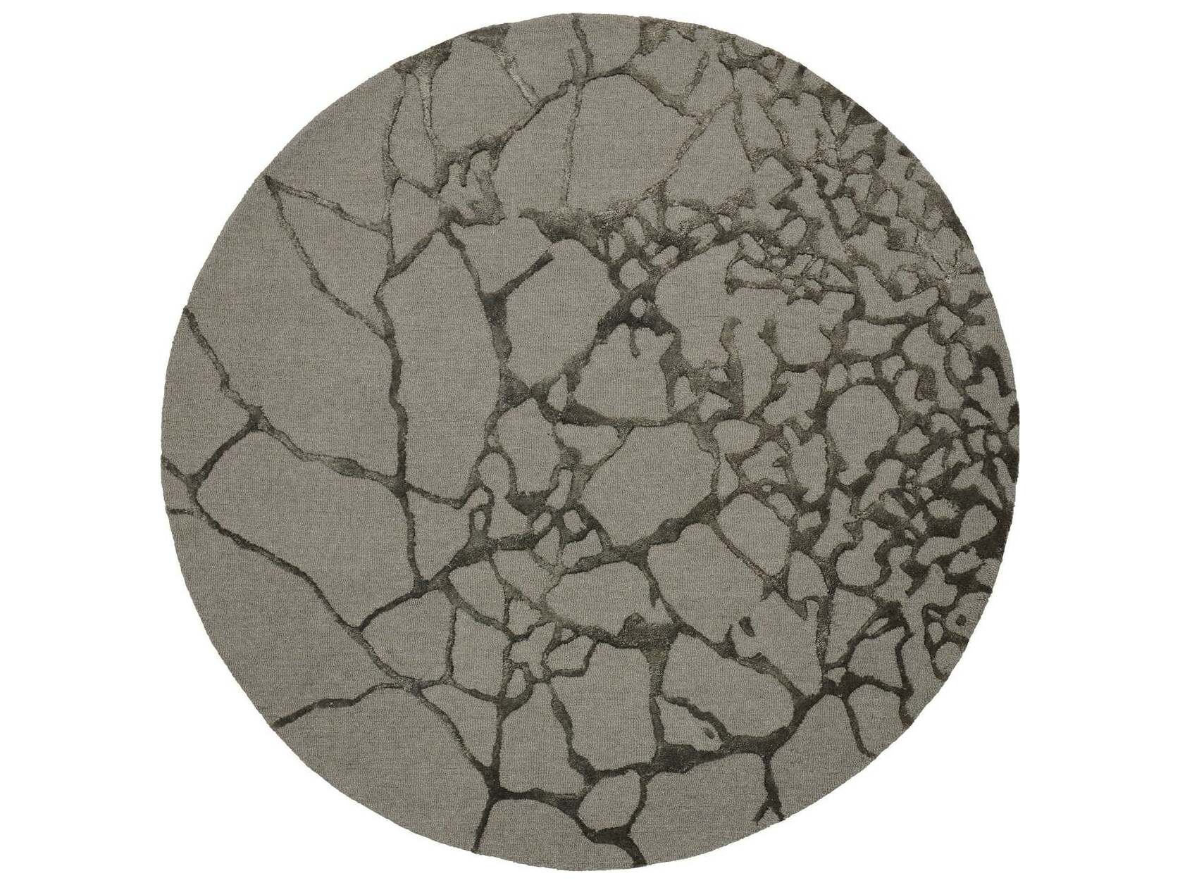 Linie Design Abstract Green Area Rug