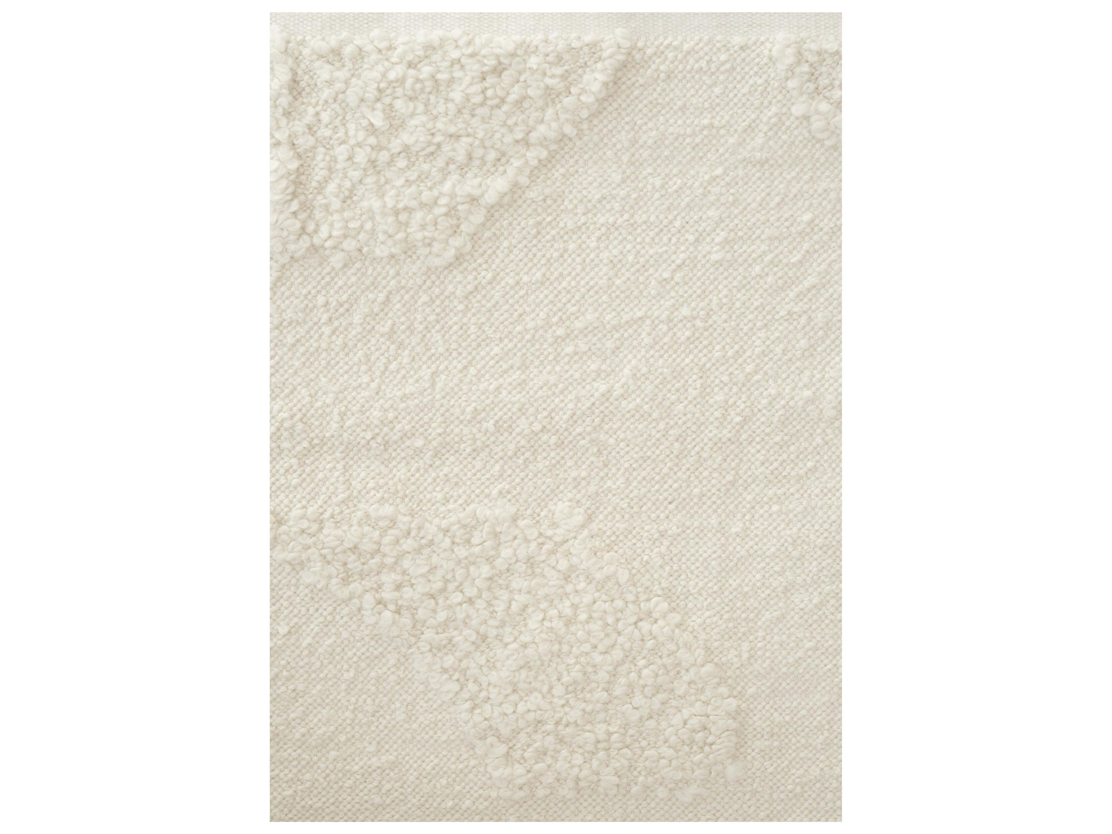 Linie Design Abstract White Area Rug
