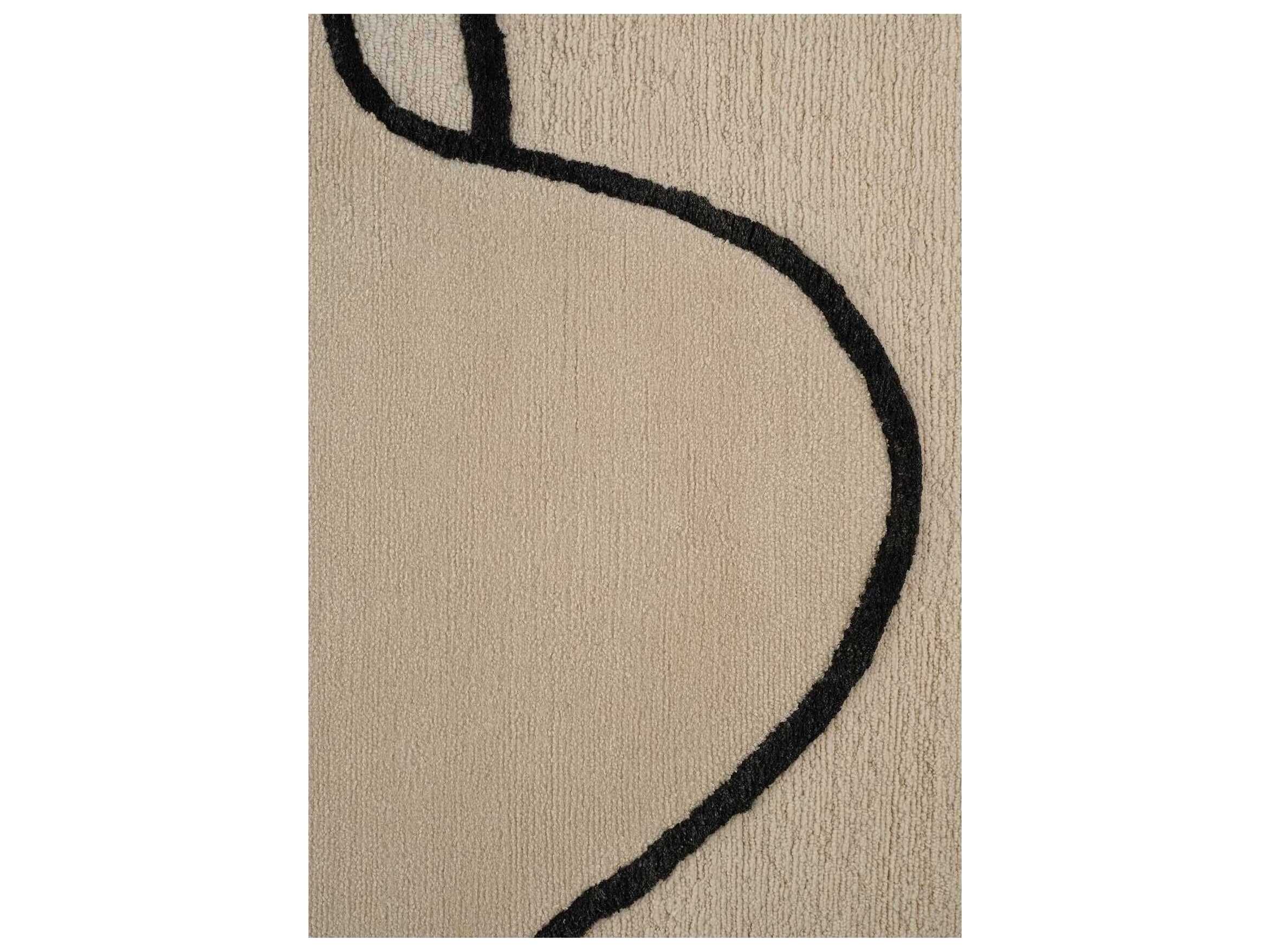Linie Design Self Mirage Abstract Area Rug