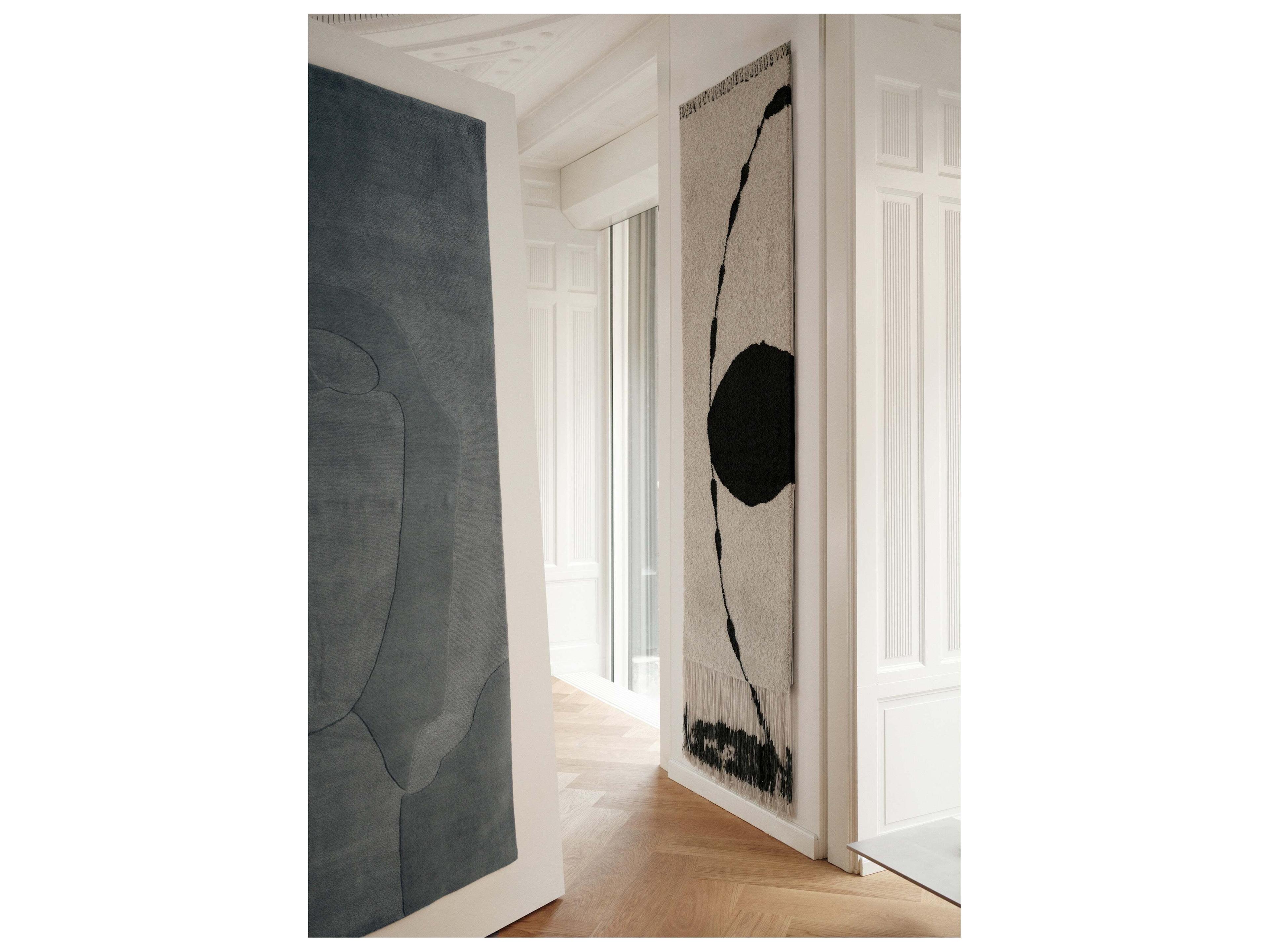 Linie Design Abstract Runner Beige Area Rug