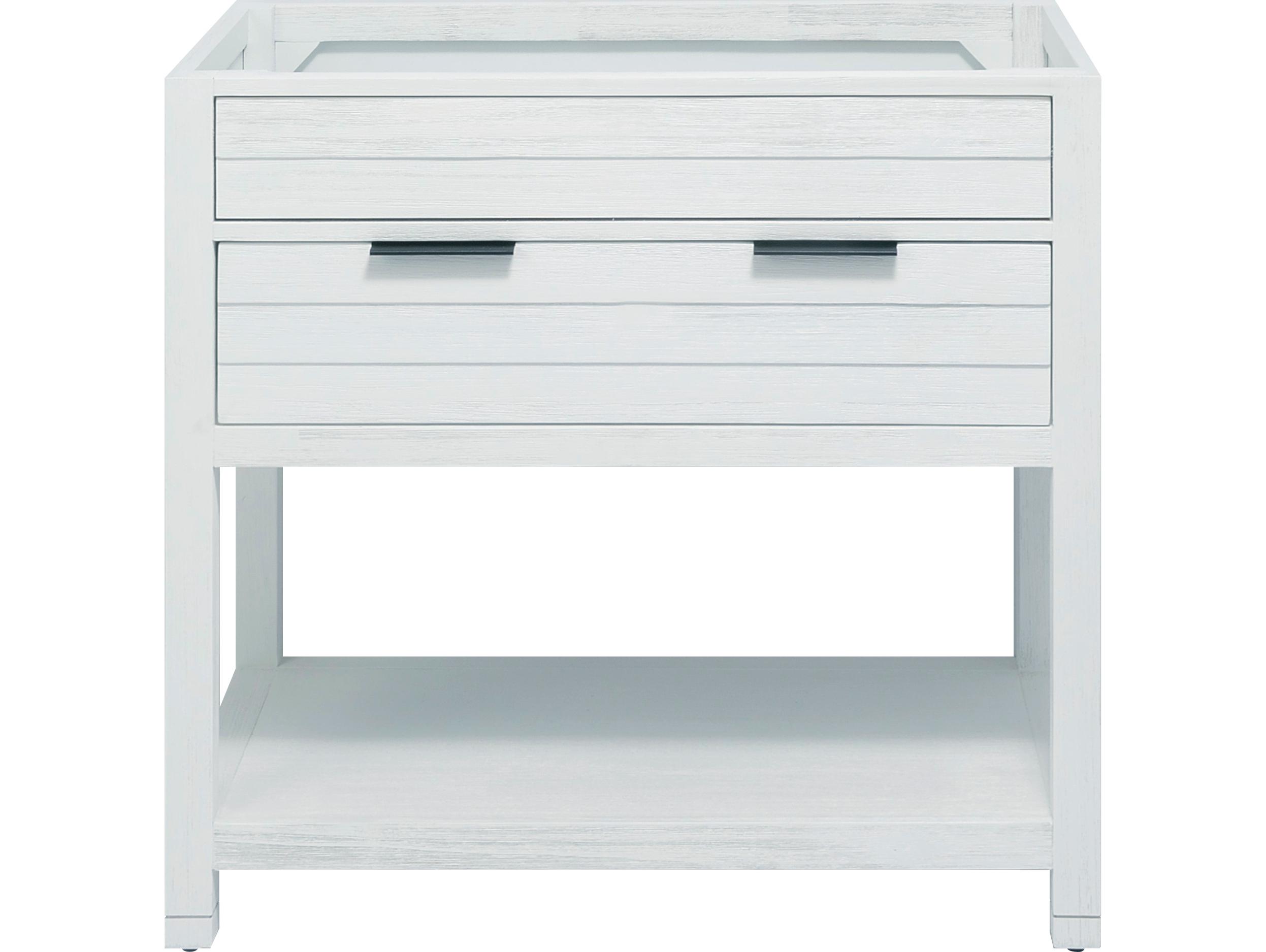 Le Bath Kasey 36'' White Wash Vanity Base