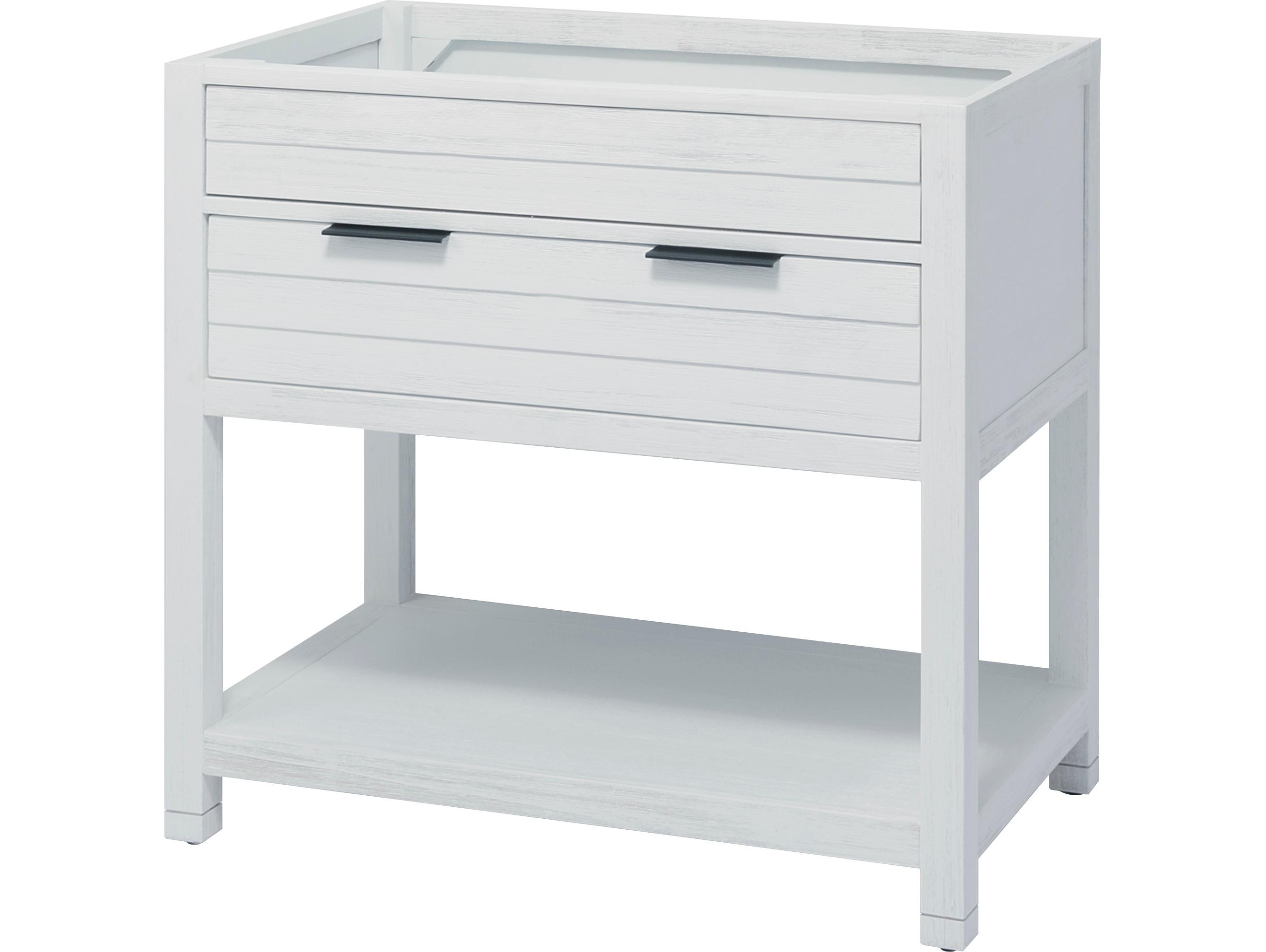 Le Bath Kasey 36'' White Wash Vanity Base