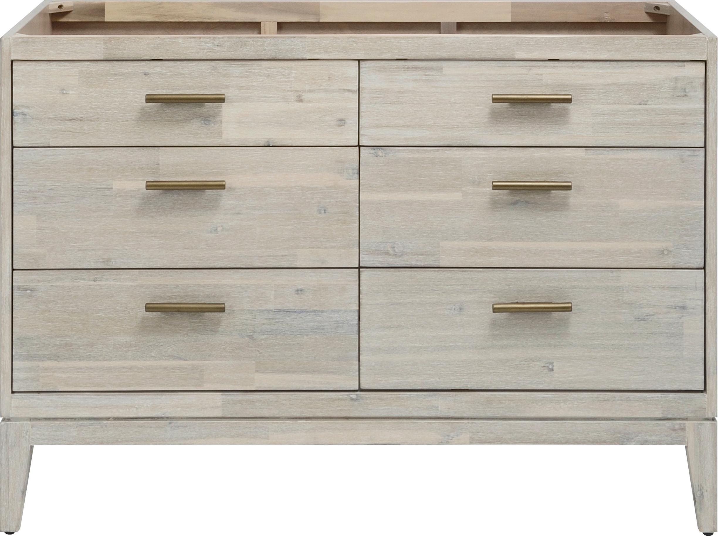 Le Bath Nina 48" Chalky White Vanity Base