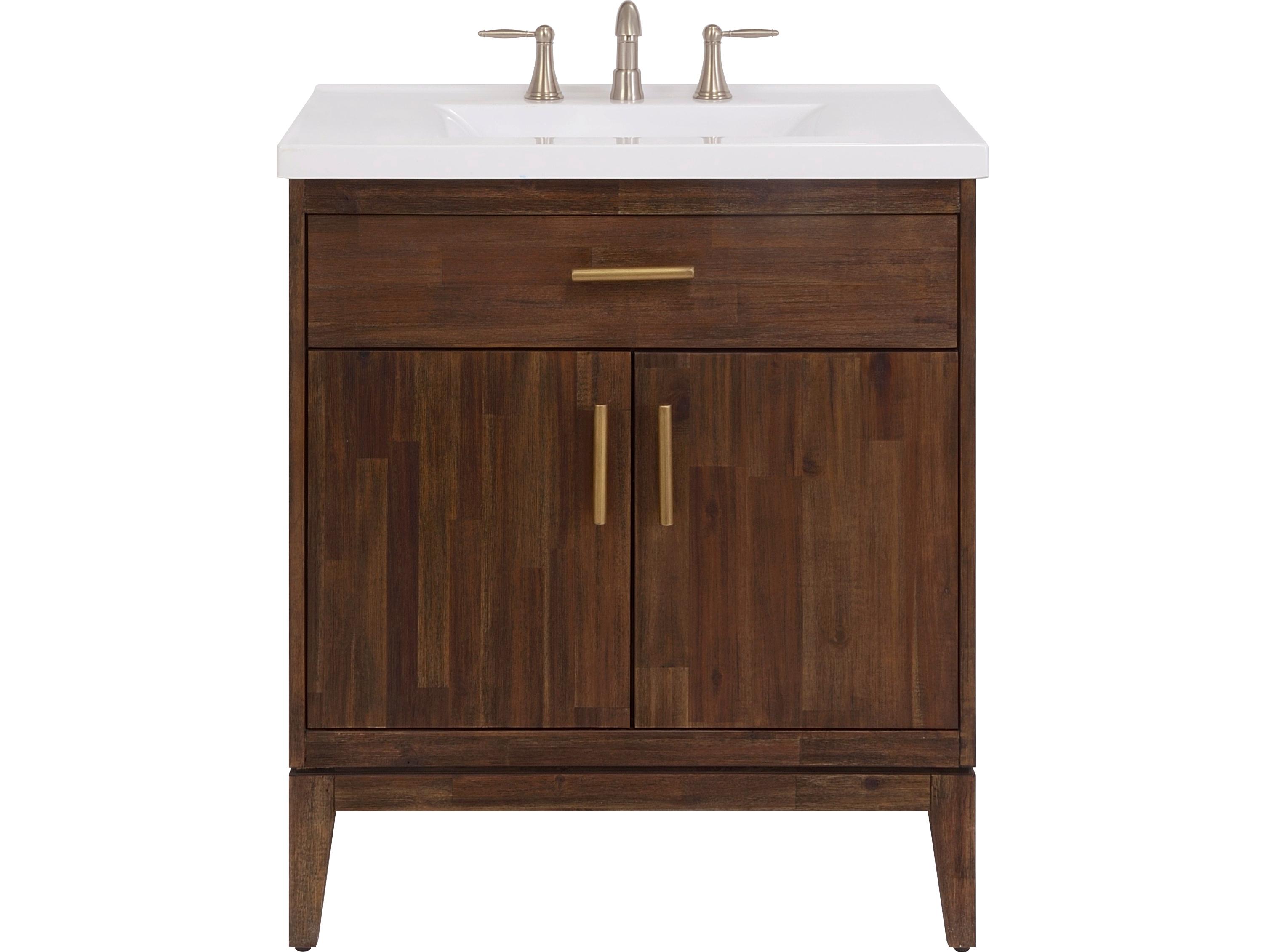 Le Bath Perry 30'' Amber Vanity Base