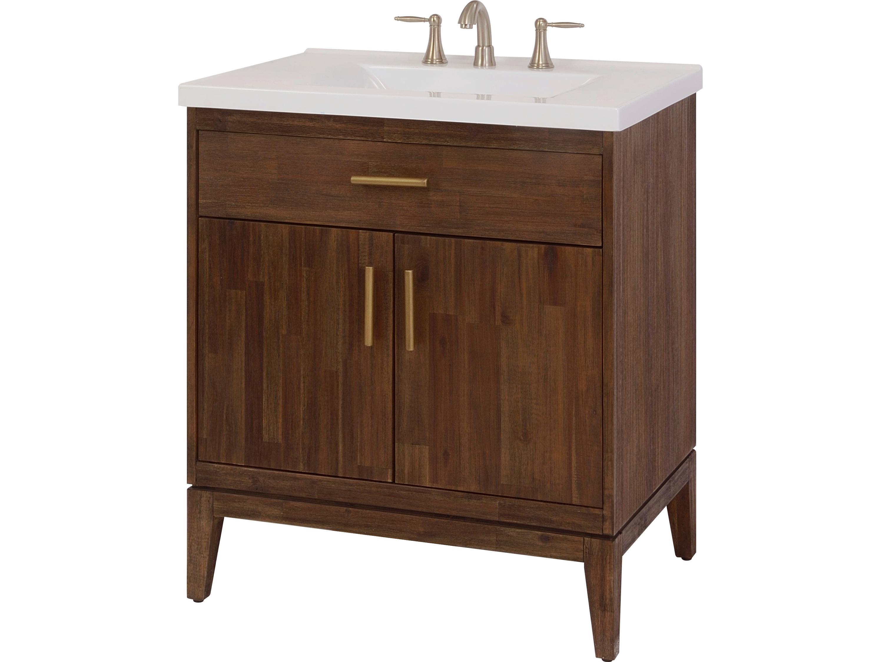 Le Bath Perry 30'' Amber Vanity Base