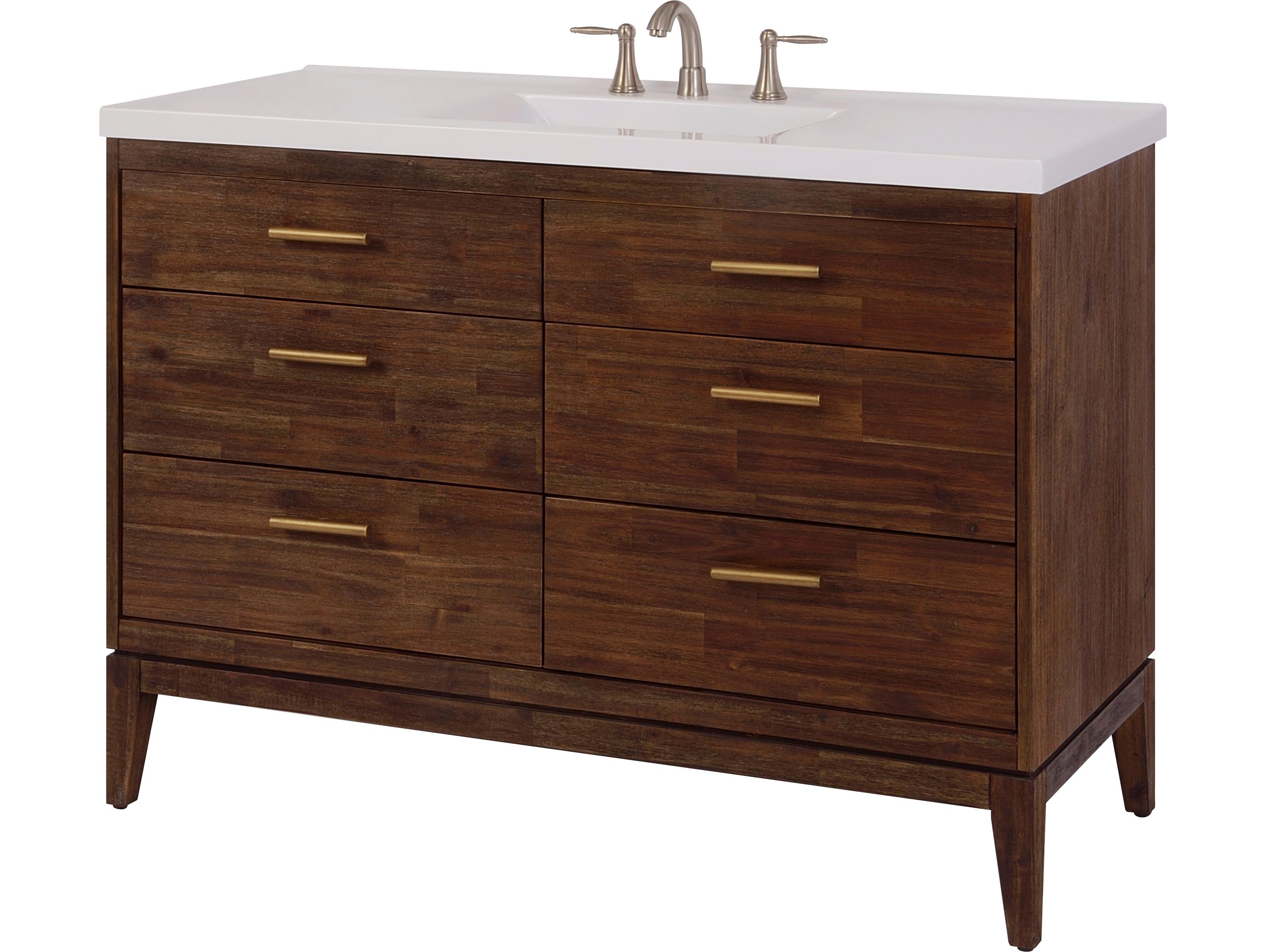 Le Bath Perry 48'' Amber Vanity Base