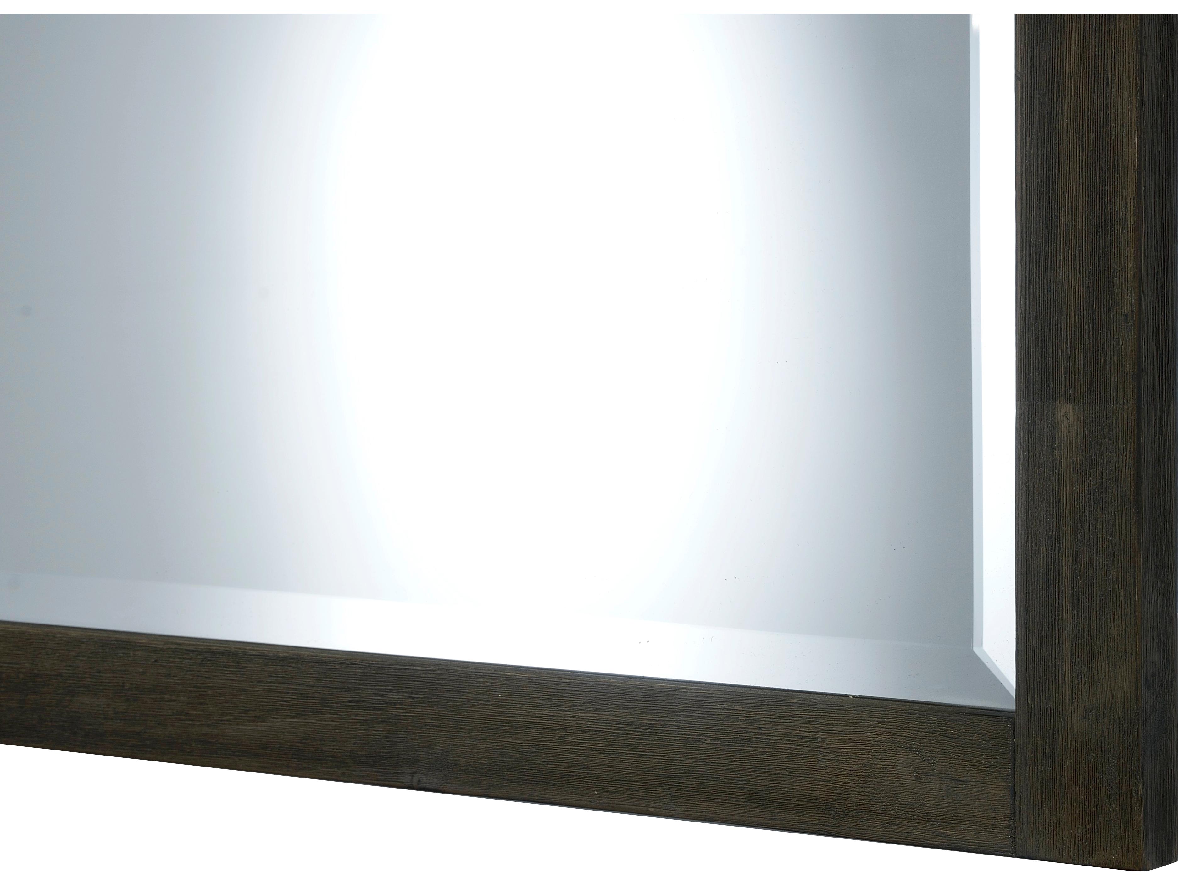 Le Bath Tyler 36'' Dark Pearl Rectangular Wall Mirror 