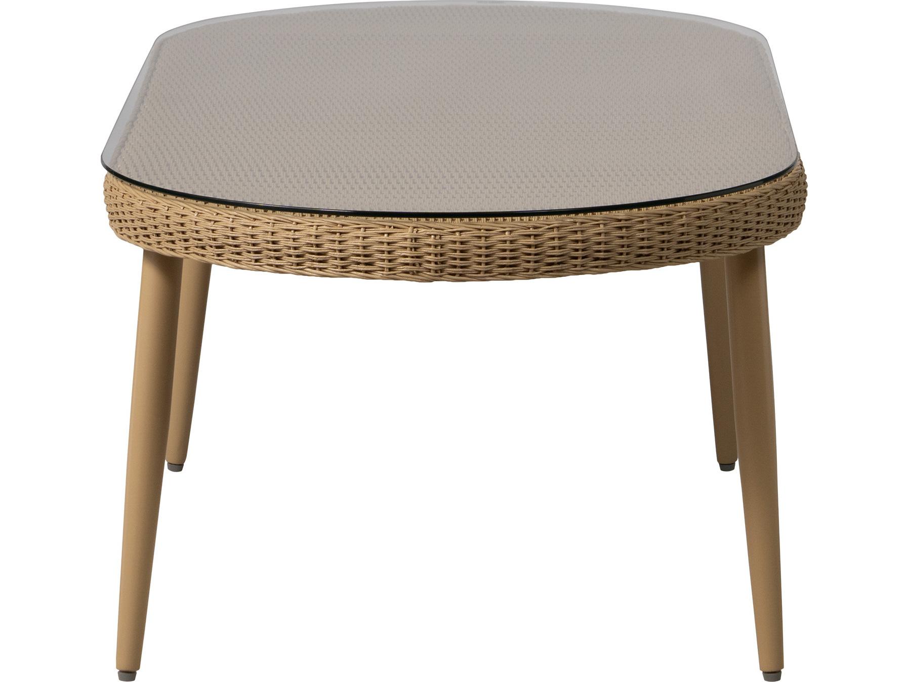 Lloyd Flanders Cascade 48" Oval Coffee Table