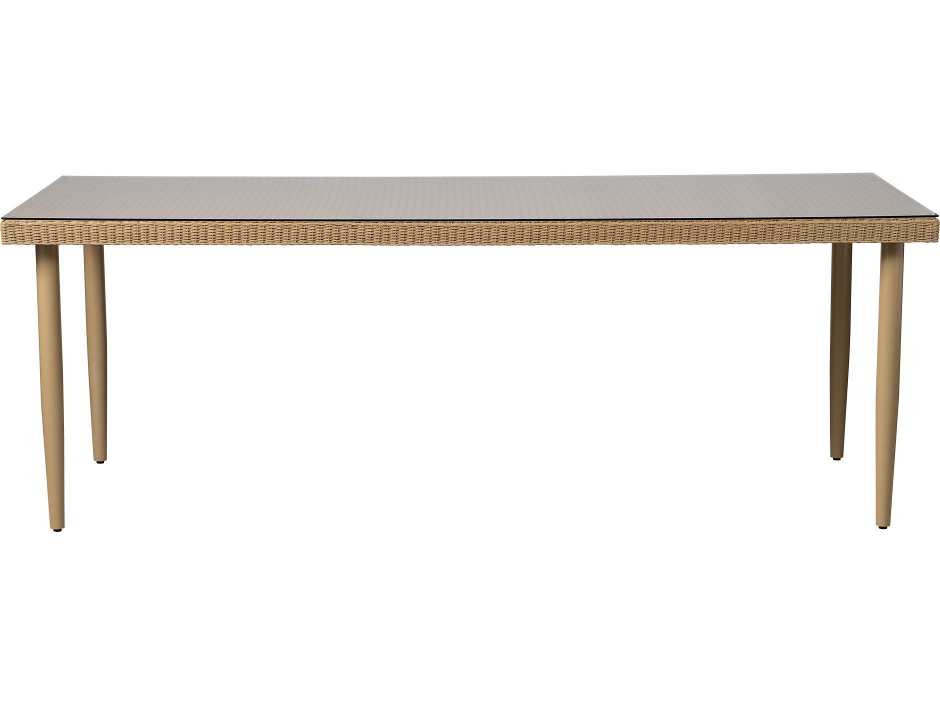 Lloyd Flanders Cascade 86" Rectangular Dining Table