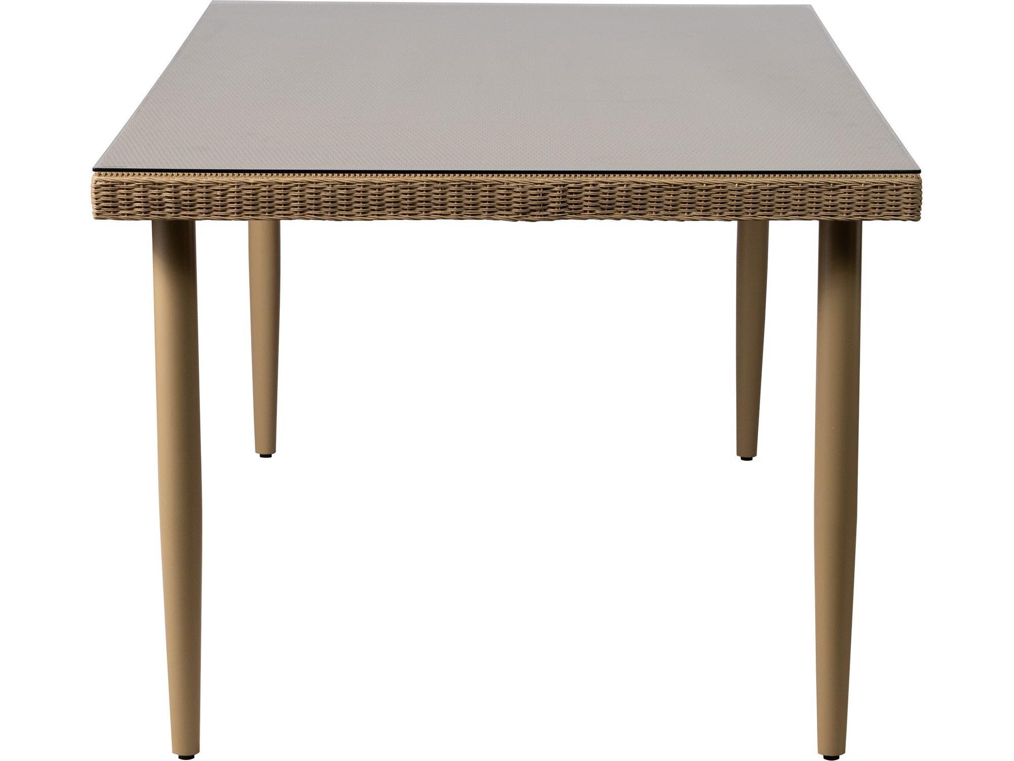 Lloyd Flanders Cascade 86" Rectangular Dining Table