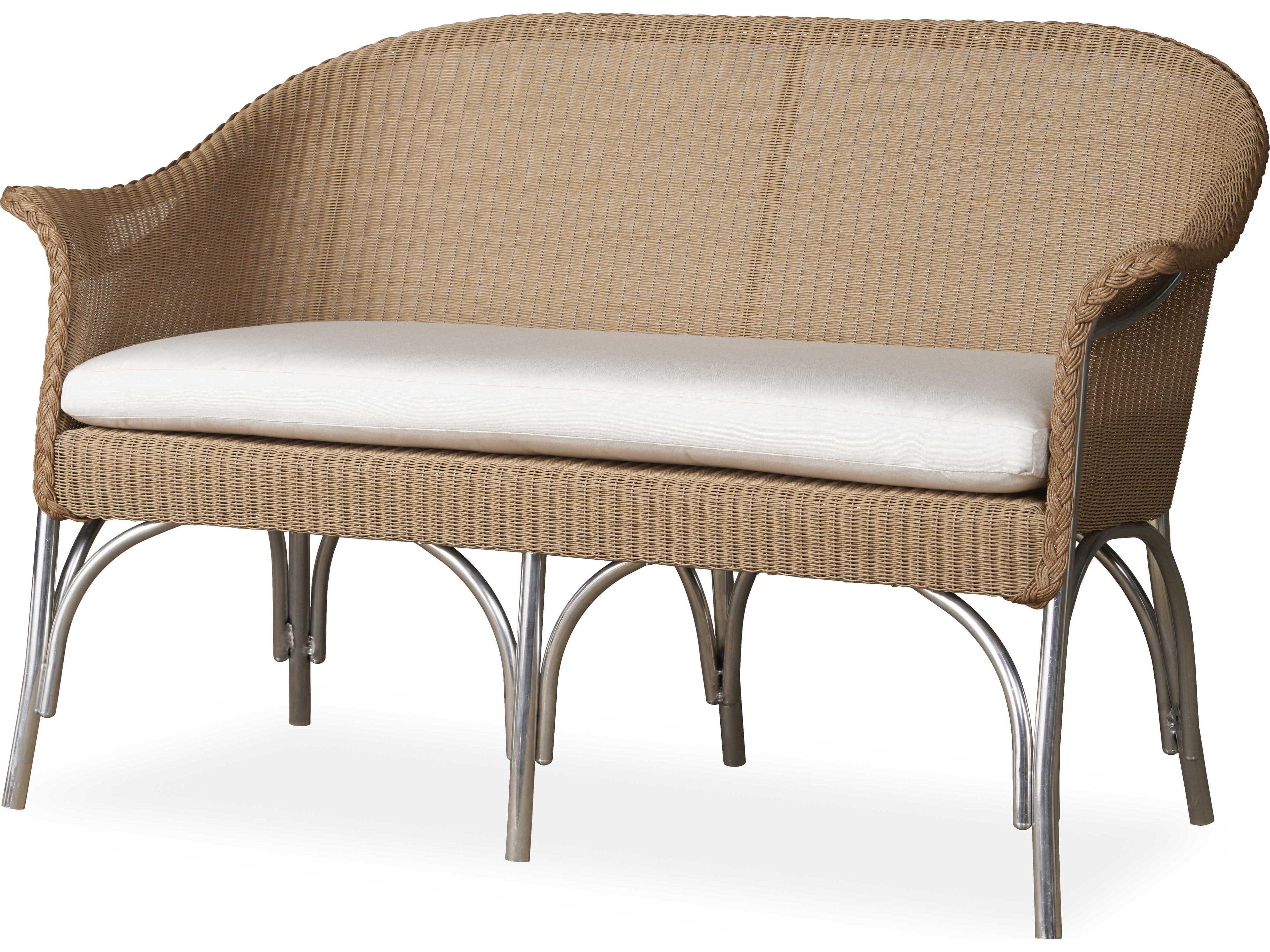 Lloyd Flanders All Seasons Wicker Patio Loveseat