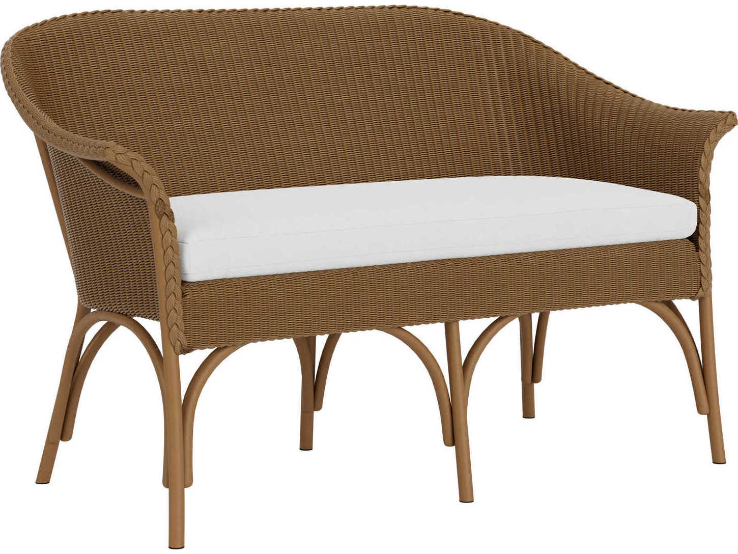 Lloyd Flanders All Seasons Wicker Patio Loveseat