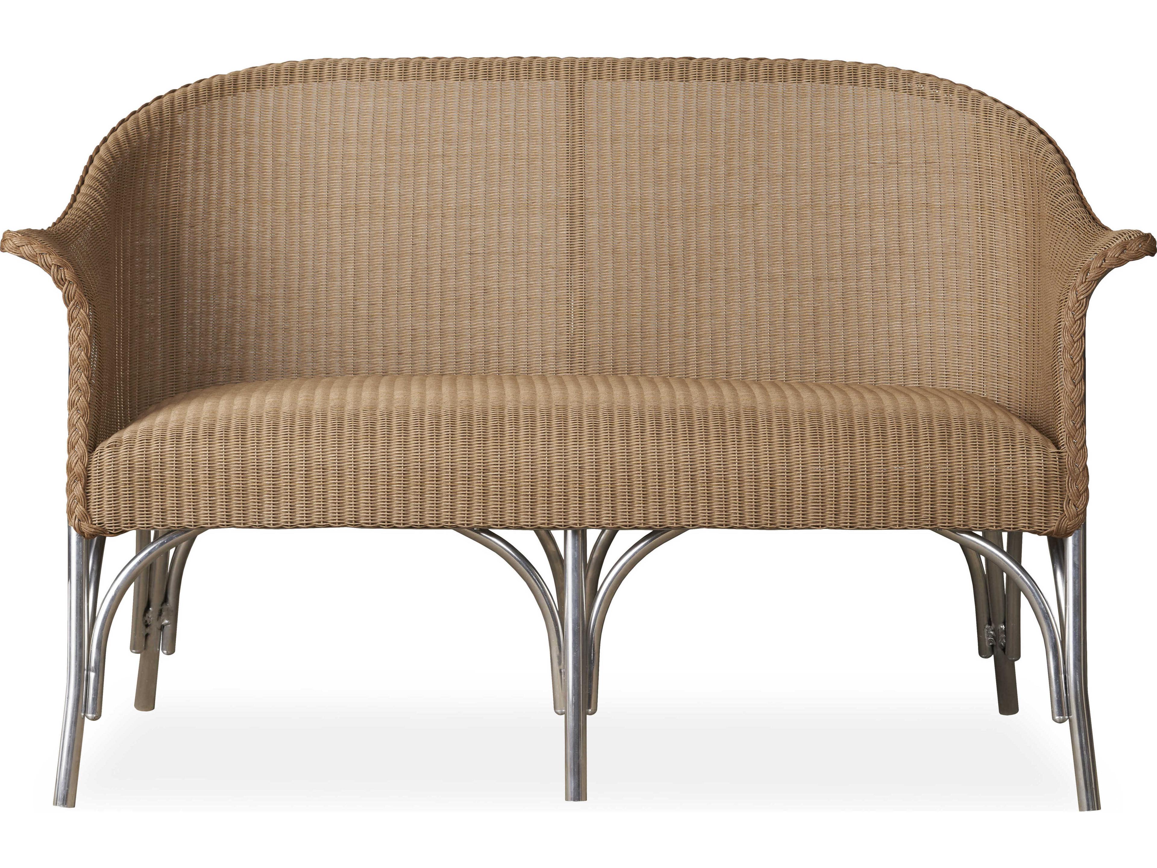 Lloyd Flanders All Seasons Quick Ship Wicker Loveseat