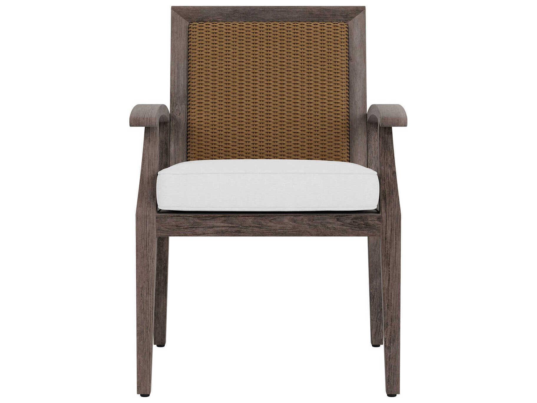 Lloyd Flanders Frontier Aluminum Outdoor Dining Arm Chair