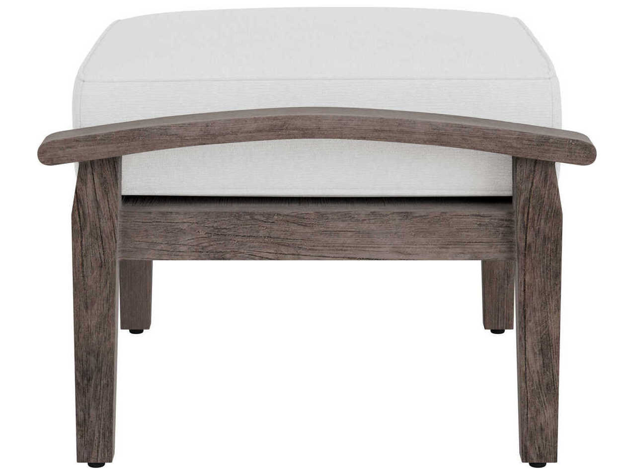 Lloyd Flanders Frontier Aluminum Outdoor Ottoman