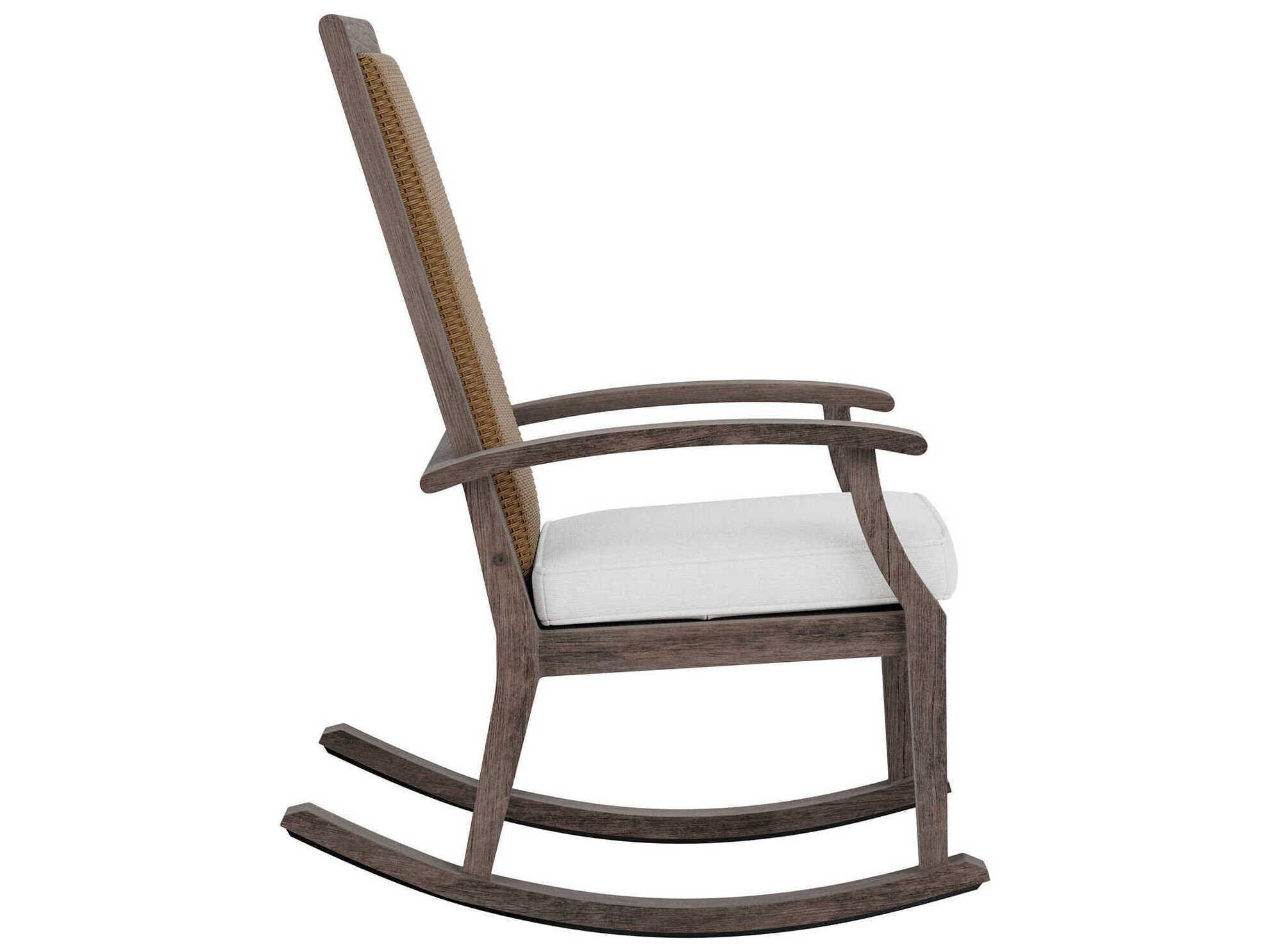 Lloyd Flanders Frontier Aluminum High Back Porch Rocker Chair