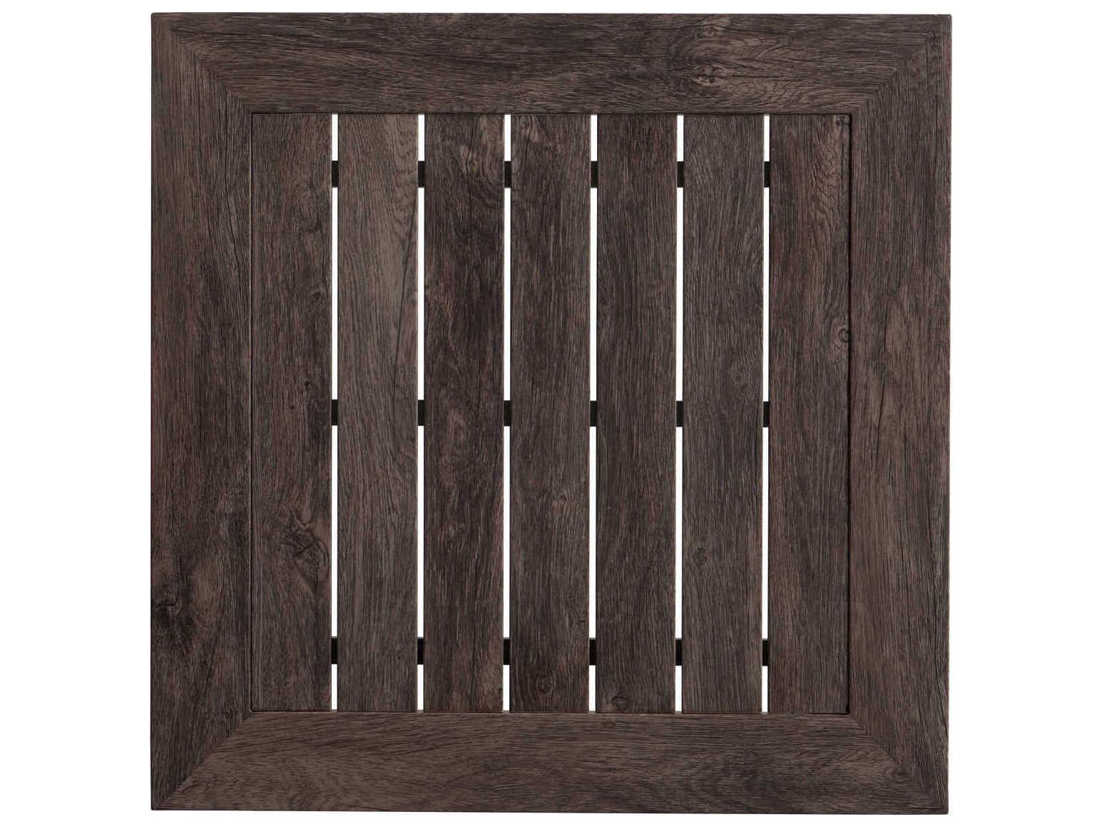 Lloyd Flanders Frontier Aluminum Square Patio End Table