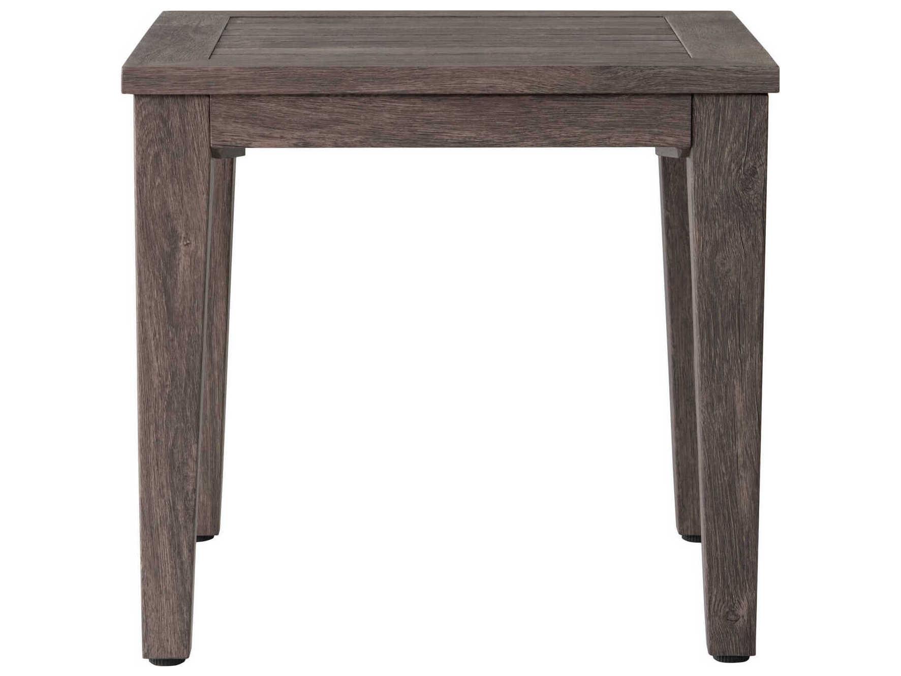 Lloyd Flanders Frontier Aluminum Square Patio End Table