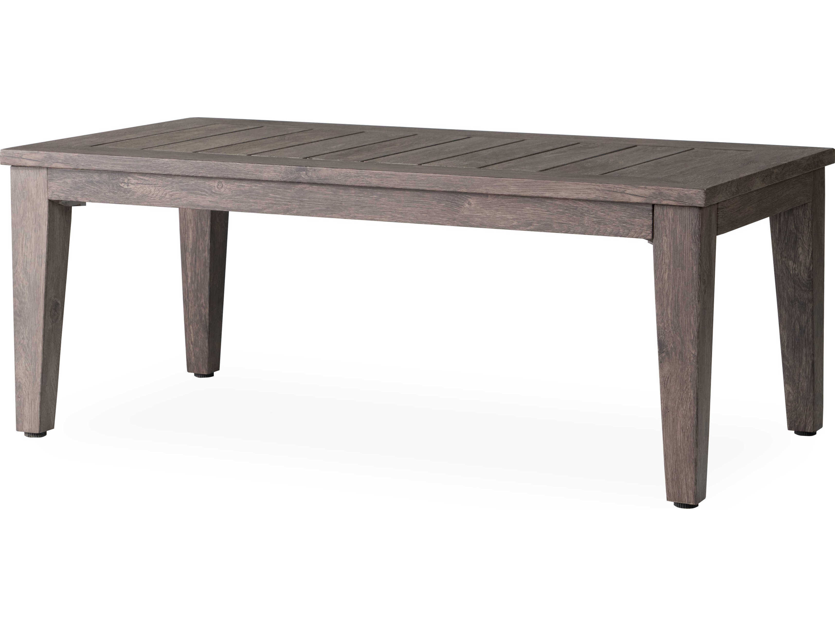 Lloyd Flanders Frontier Aluminum Rectangular Patio Coffee Table