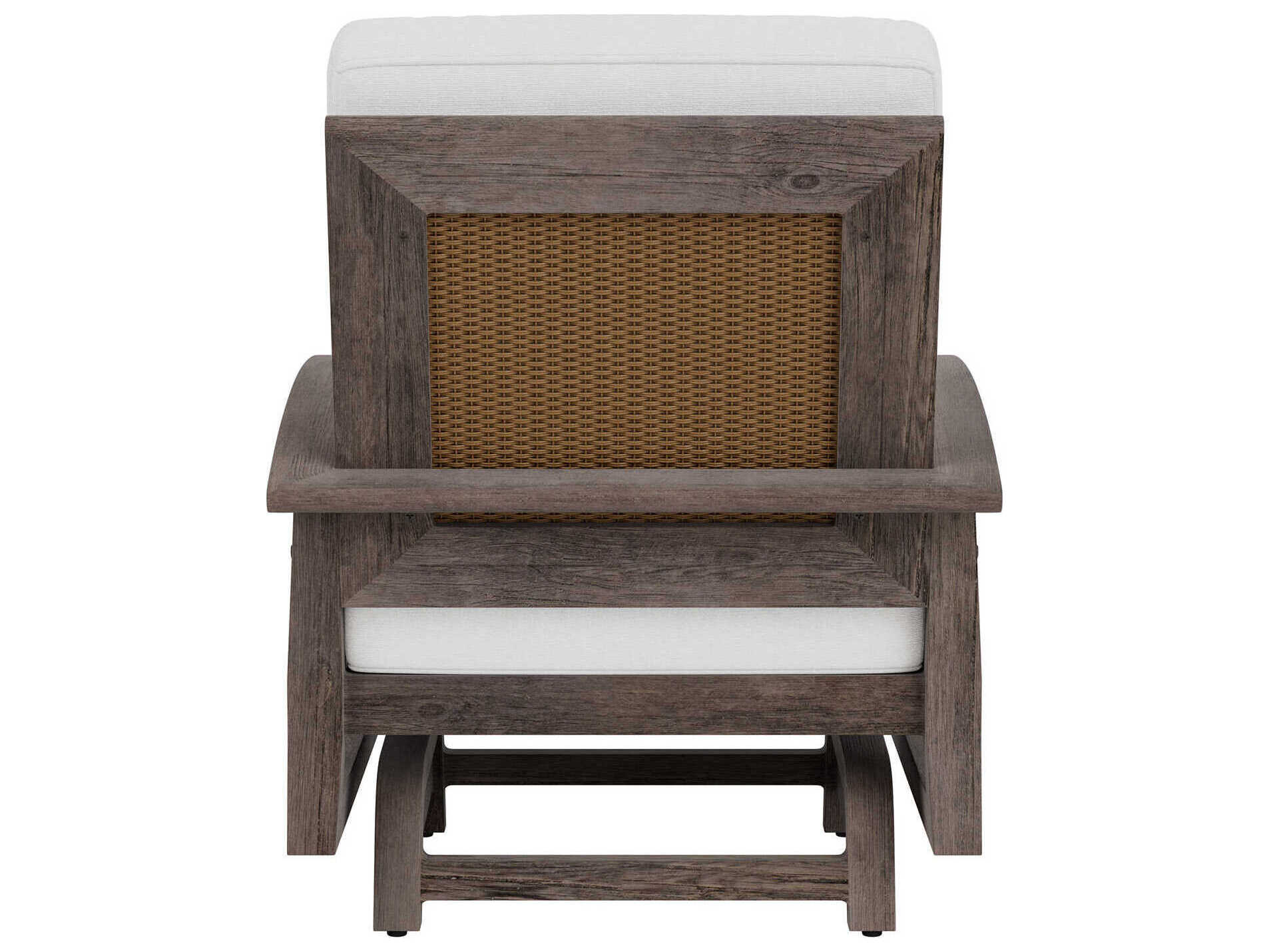 Lloyd Flanders Frontier Aluminum Spring Rocker Outdoor Lounge Chair