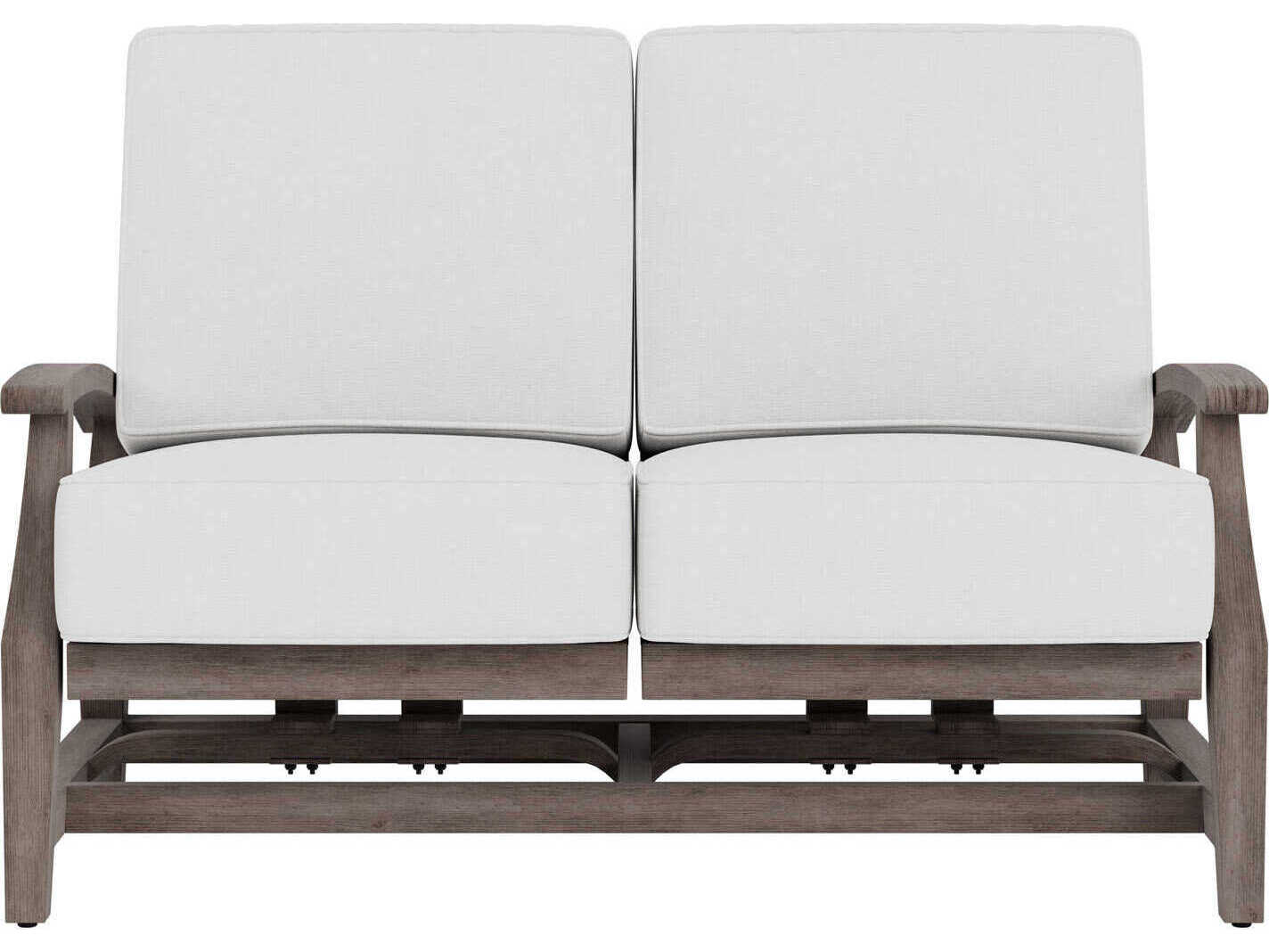 Lloyd Flanders Frontier Aluminum Spring Rocker Loveseat