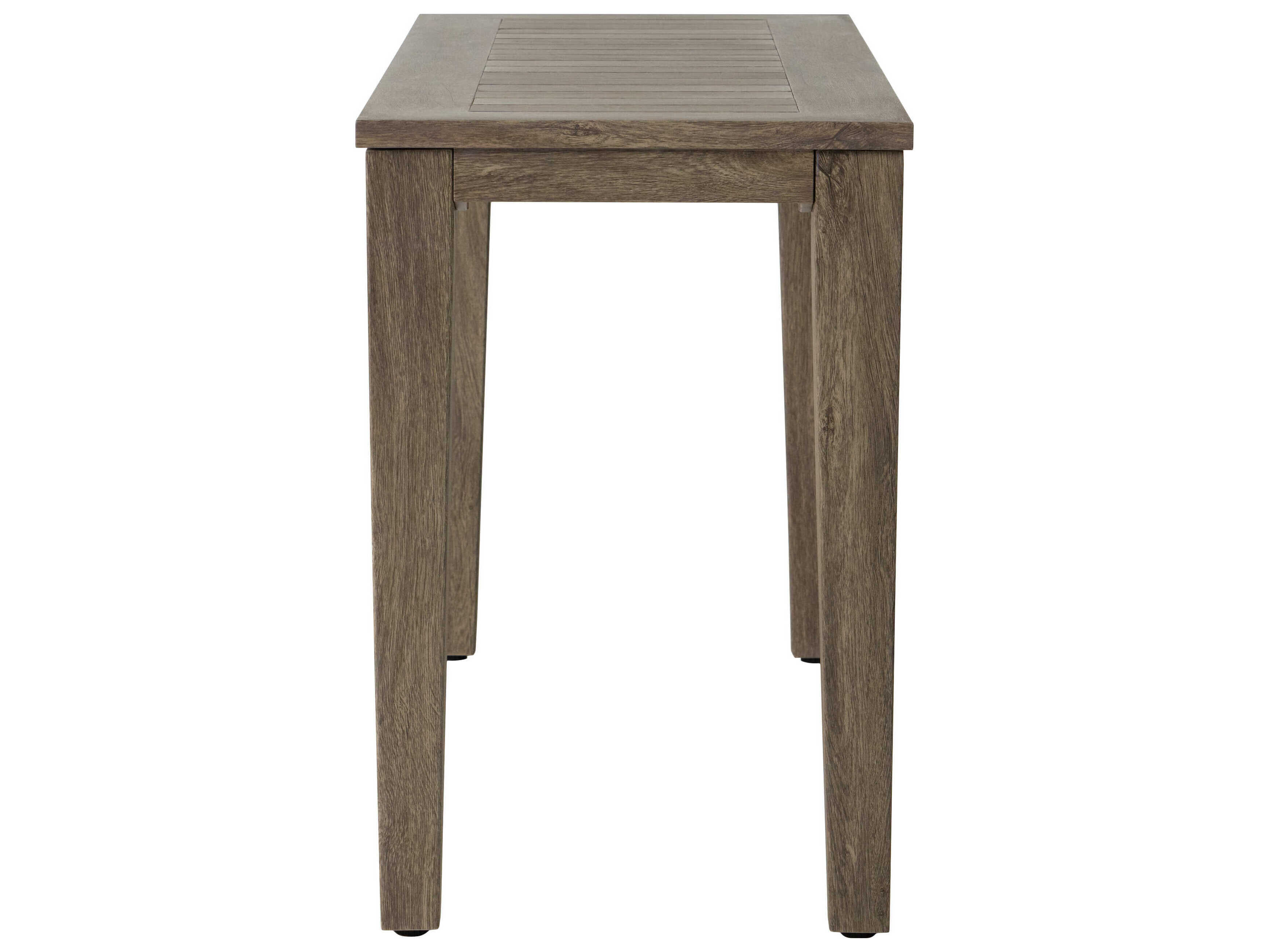 Lloyd Flanders Frontier Aluminum Rectangular Patio Console Table