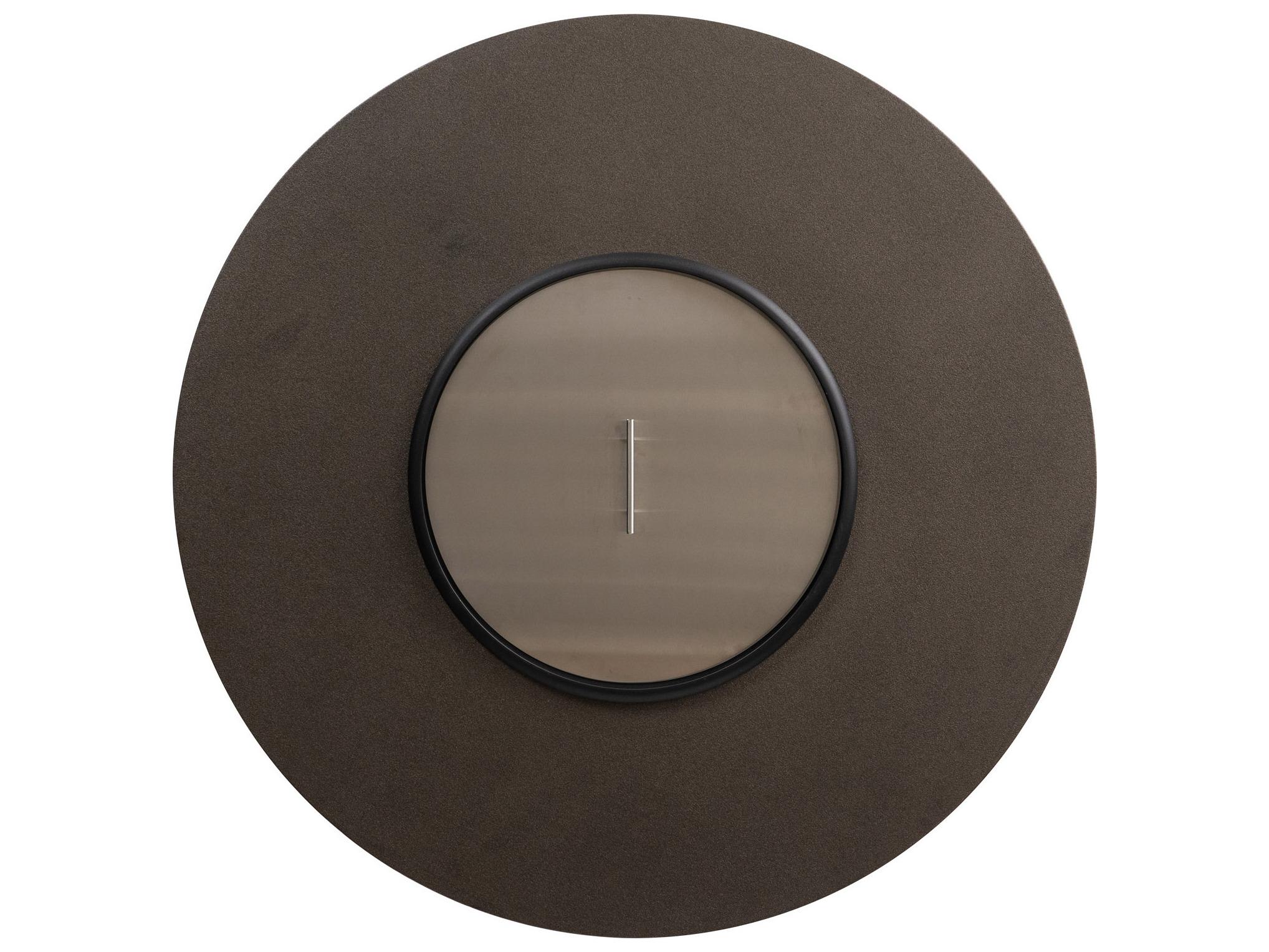 Lloyd Flanders Frontier Aluminum Hexagonal Outdoor Fire Pit Table