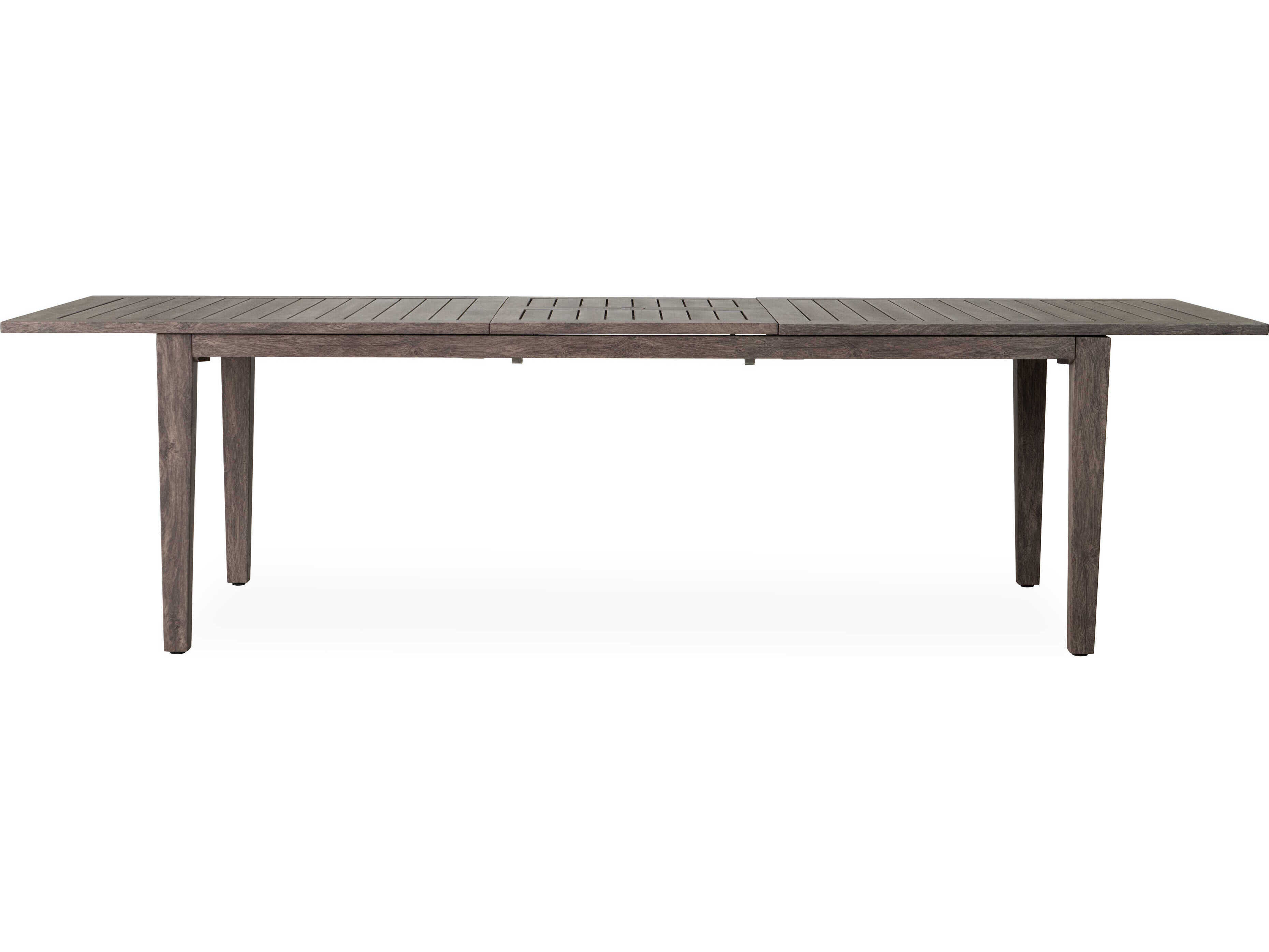 Lloyd Flanders Frontier Aluminum Rectangular Butterfly Patio Dining Table
