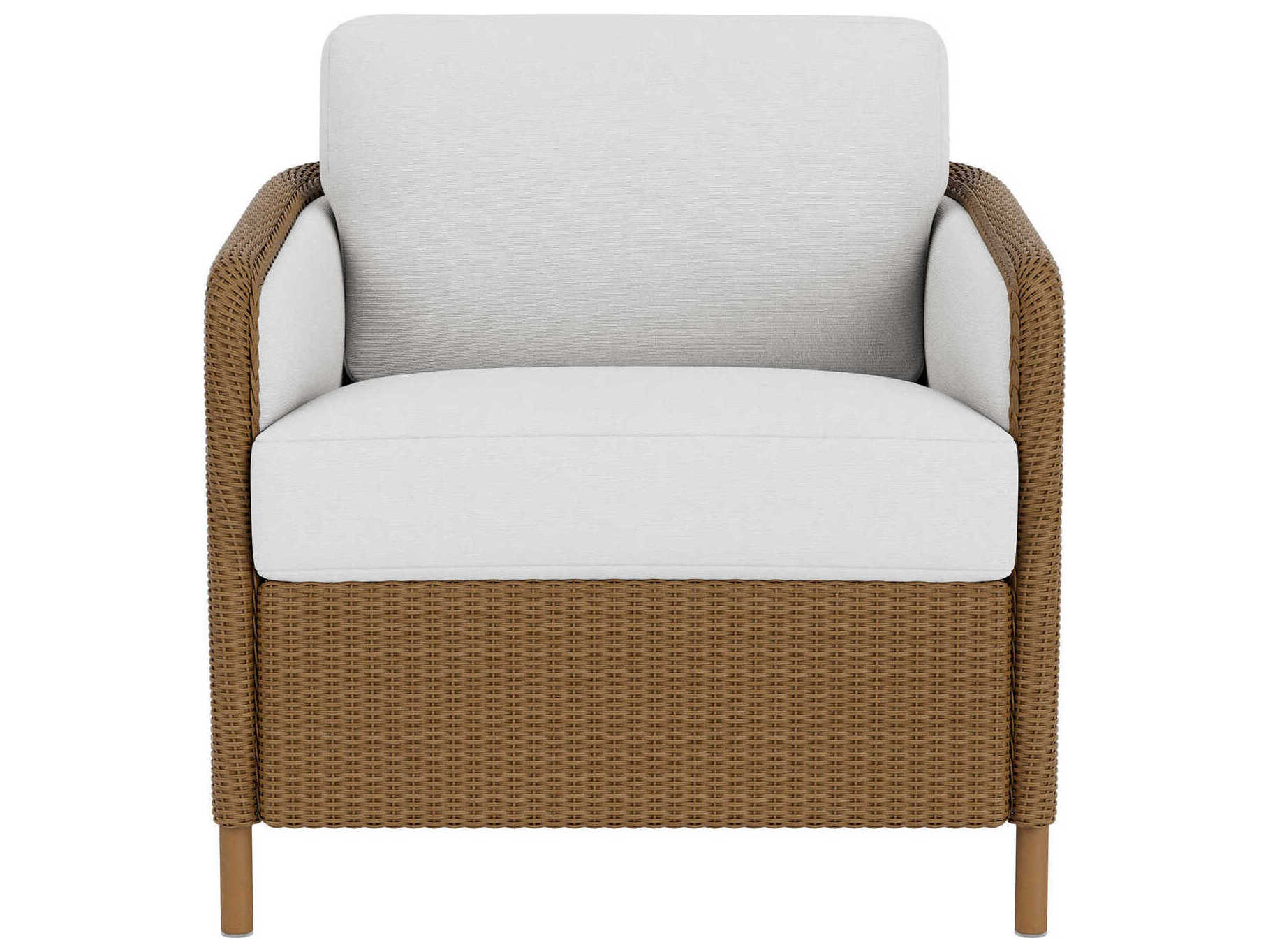 Lloyd Flanders Quick Ship Visions Wicker Outdoor Patio Lounge Chair