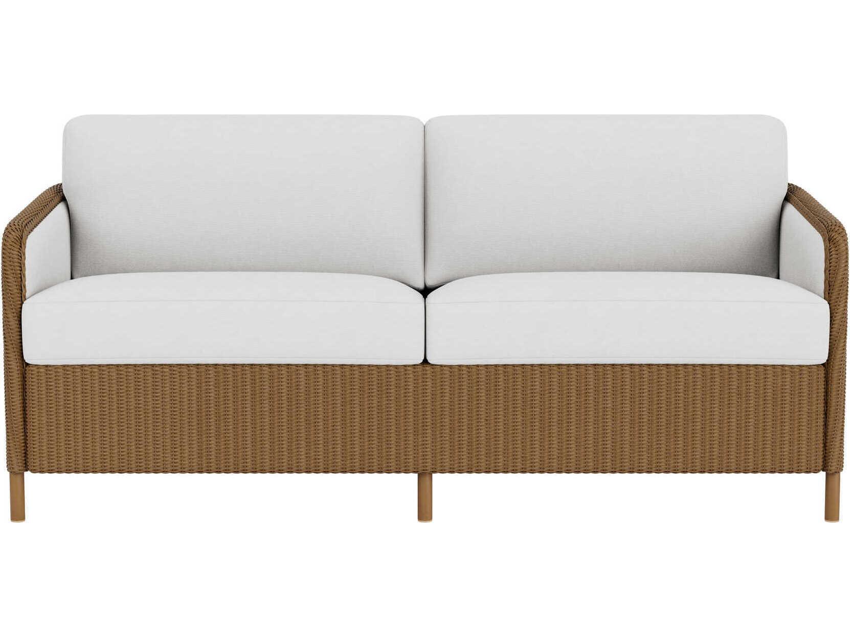Lloyd Flanders Visions Wicker Outdoor Sofa