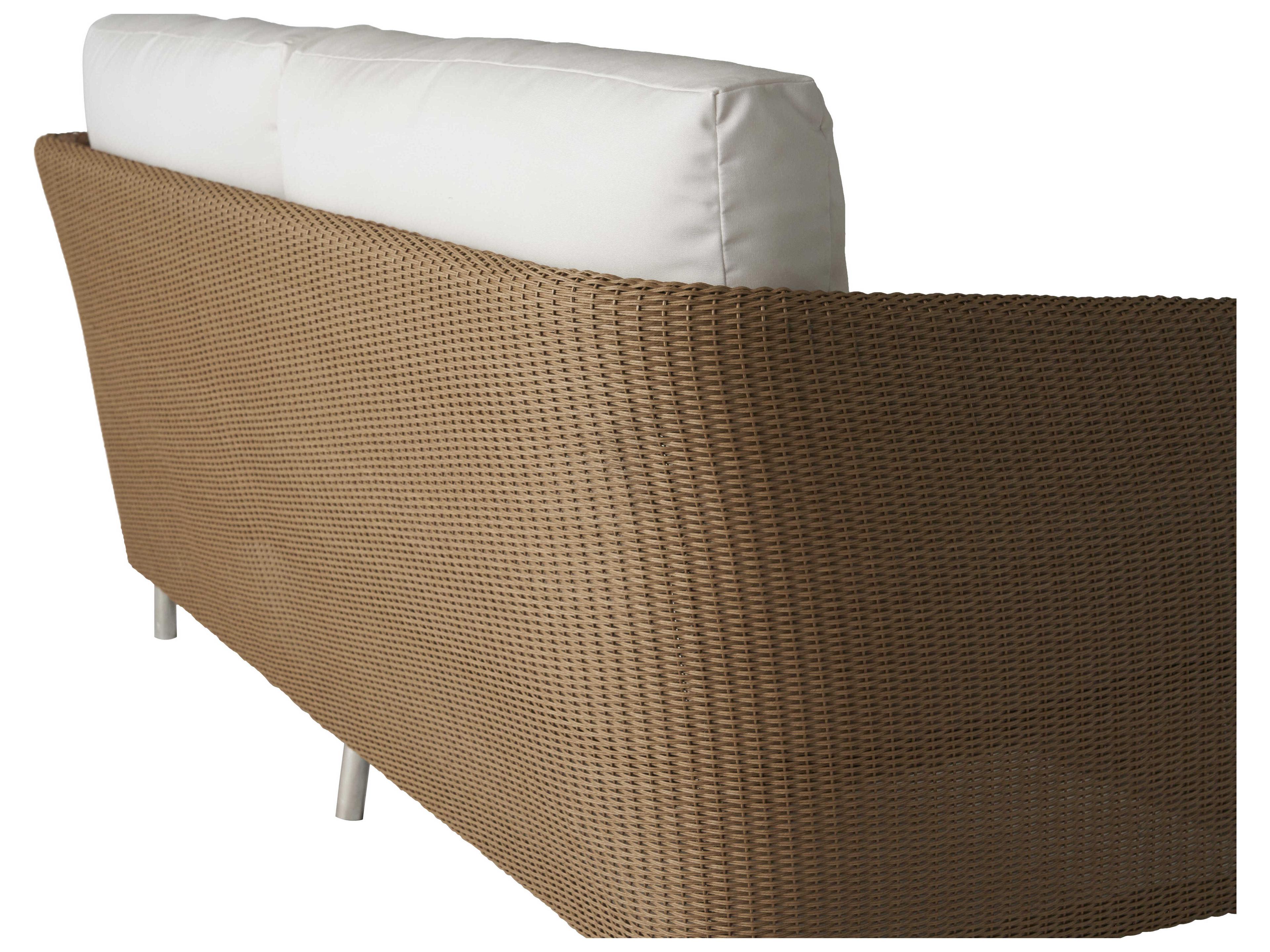 Lloyd Flanders Visions Wicker Outdoor Sofa