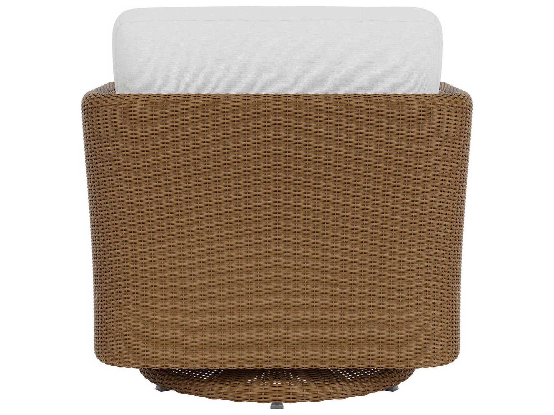 Lloyd Flanders Visions Wicker Glider Swivel Patio Lounge Chair