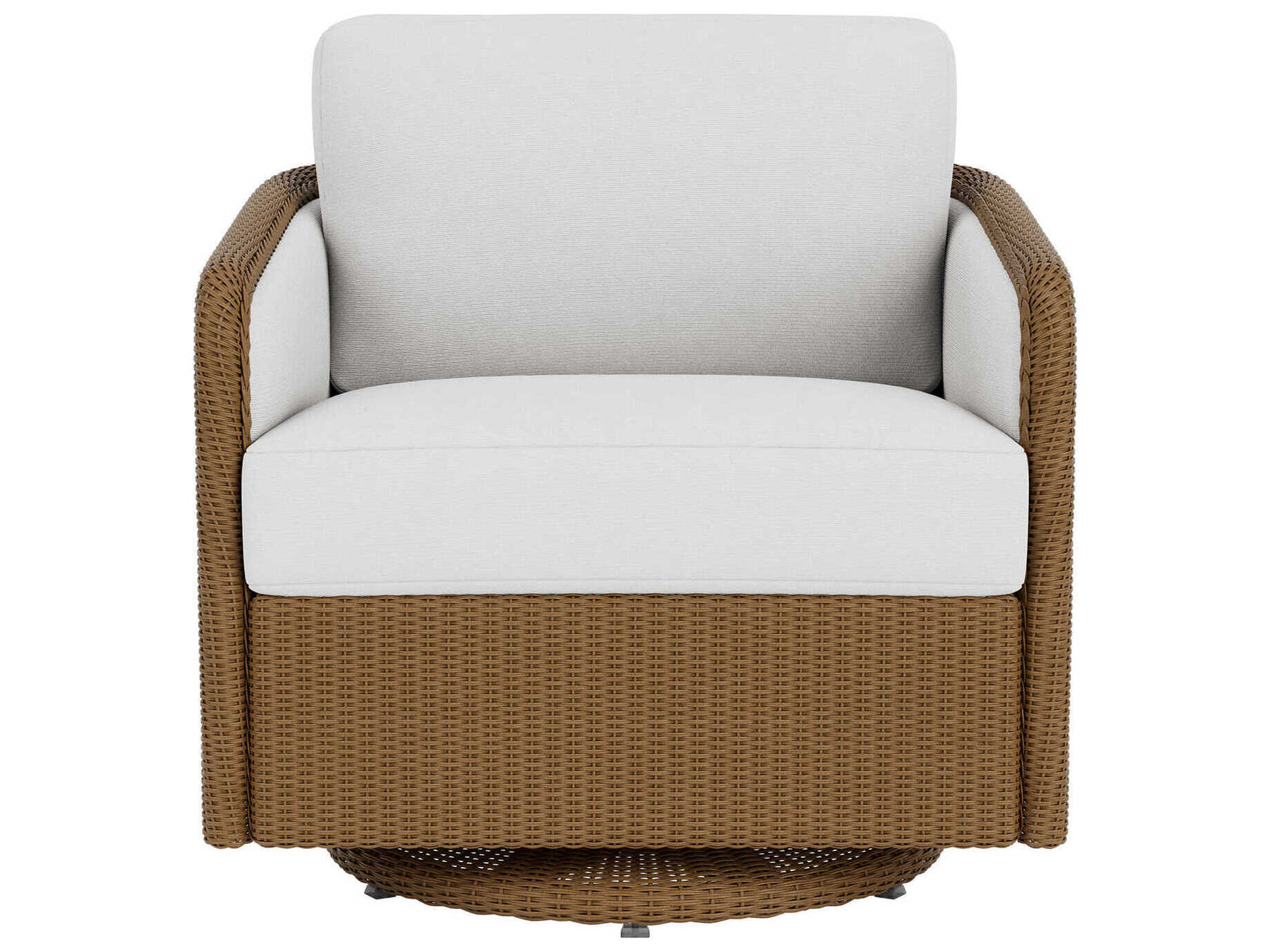 Lloyd Flanders Visions Wicker Glider Swivel Patio Lounge Chair