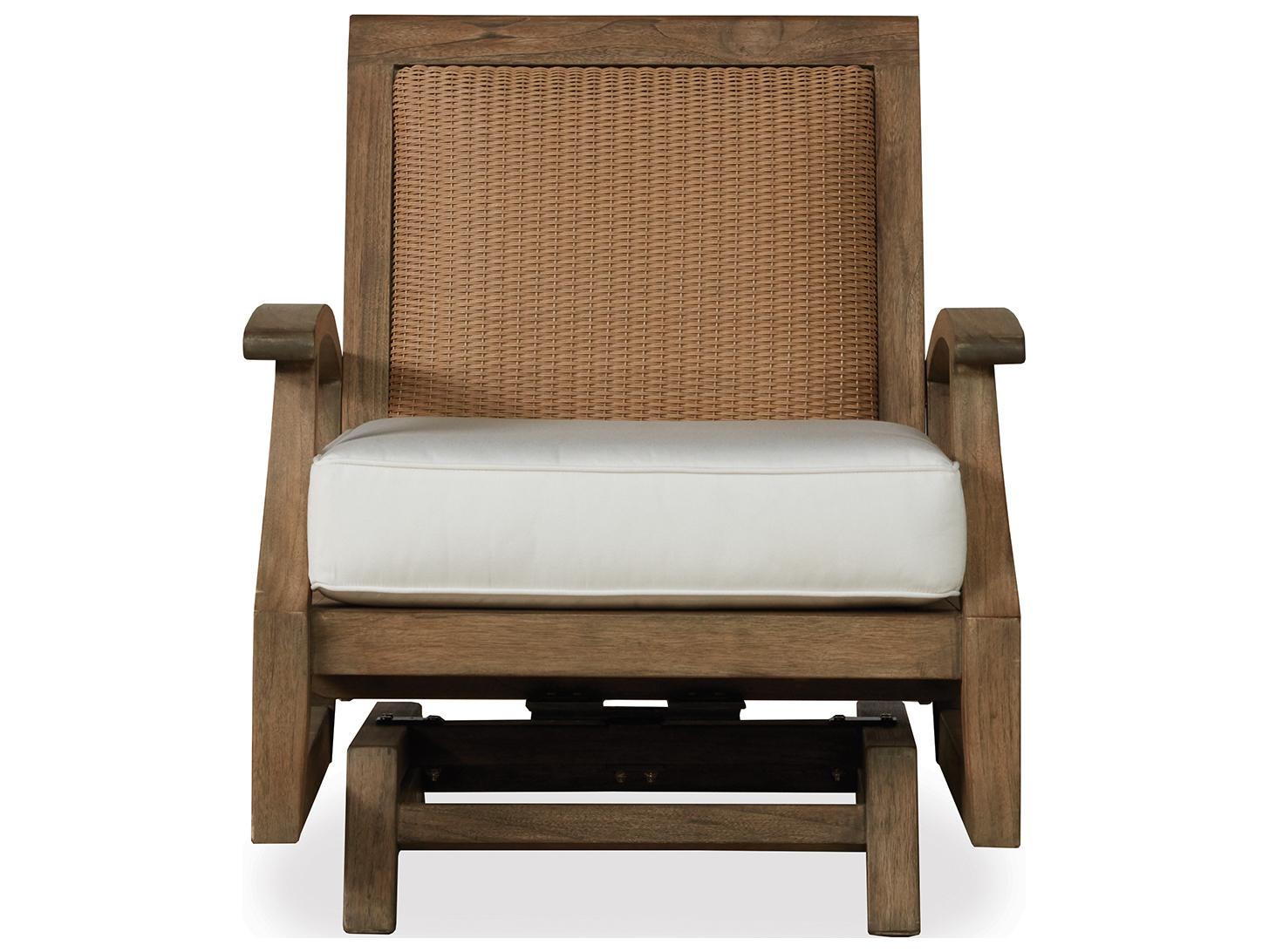Lloyd Flanders Wildwood Teak Cushion Outdoor Patio Lounge Chair