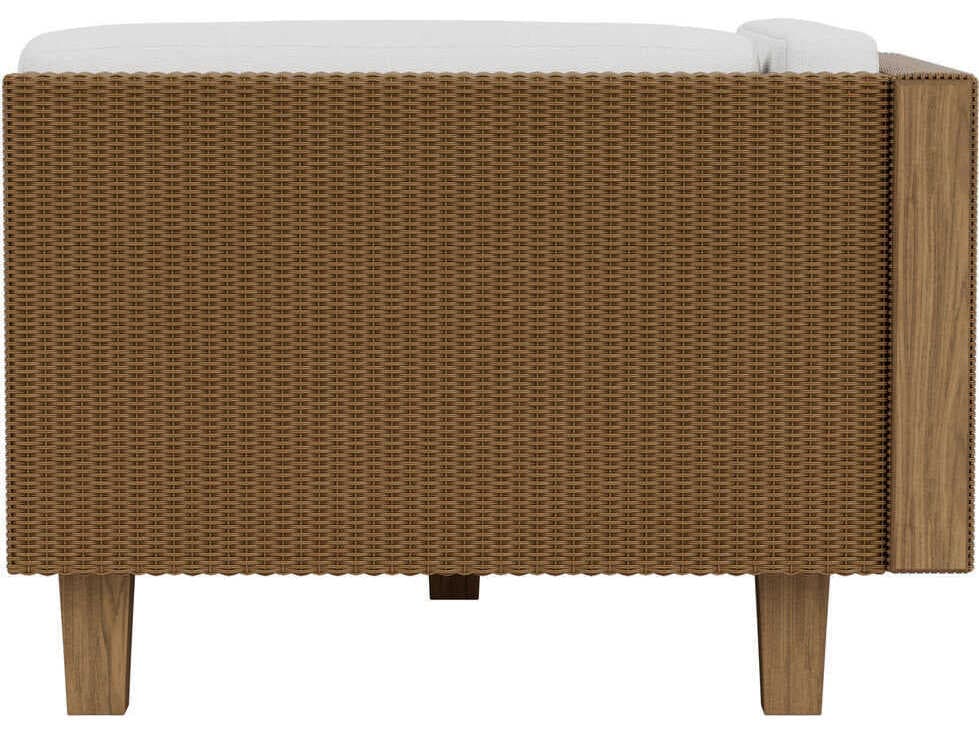 Lloyd Flanders Catalina Wicker Right Arm Outdoor Patio Chaise Lounge