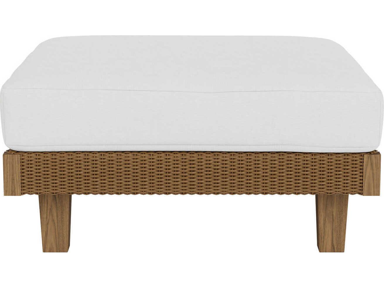 Lloyd Flanders Catalina Wicker Outdoor Ottoman